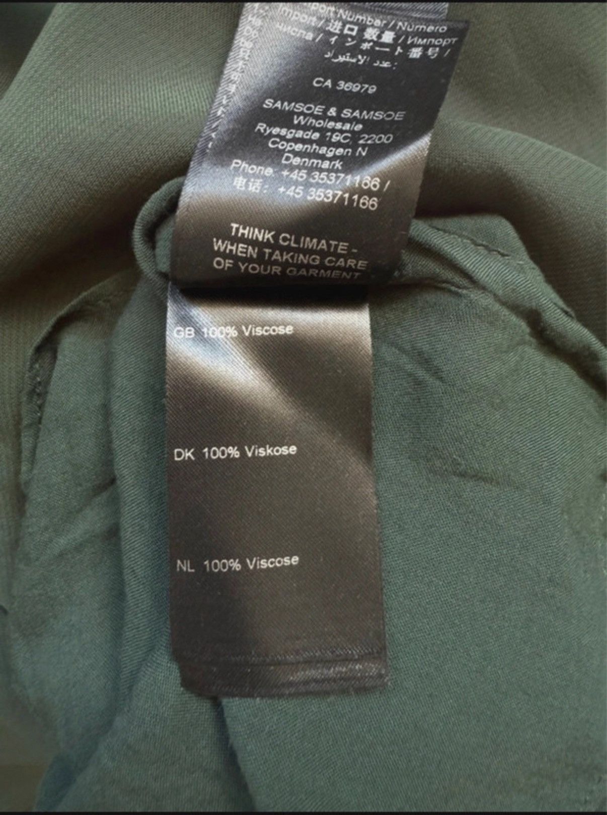 Samsoe Samsoe New with tags Samsoe Samsoe maxi dress green | 100% viscose Size S / US 4 / IT 40 - 4 Thumbnail
