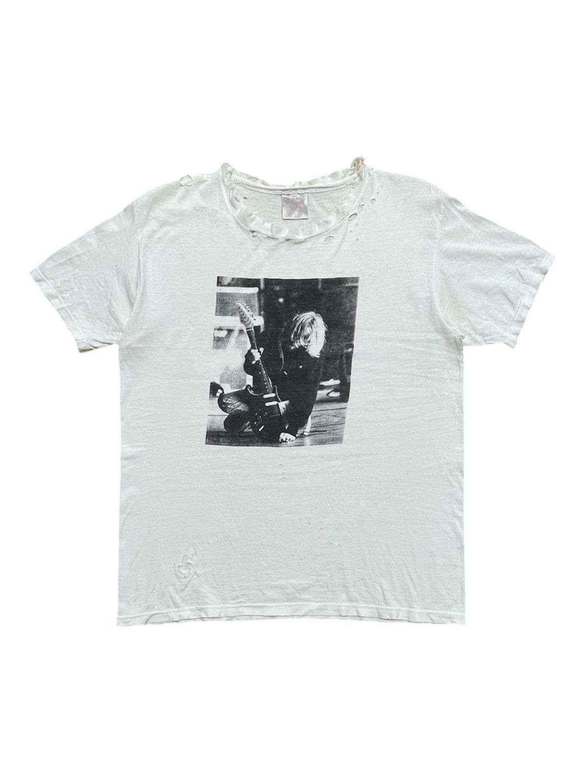 Nirvana Vintage 90s Nirvana Kurt Cobain Photo Tee Size US M / EU 48-50 / 2 - 1 Thumbnail