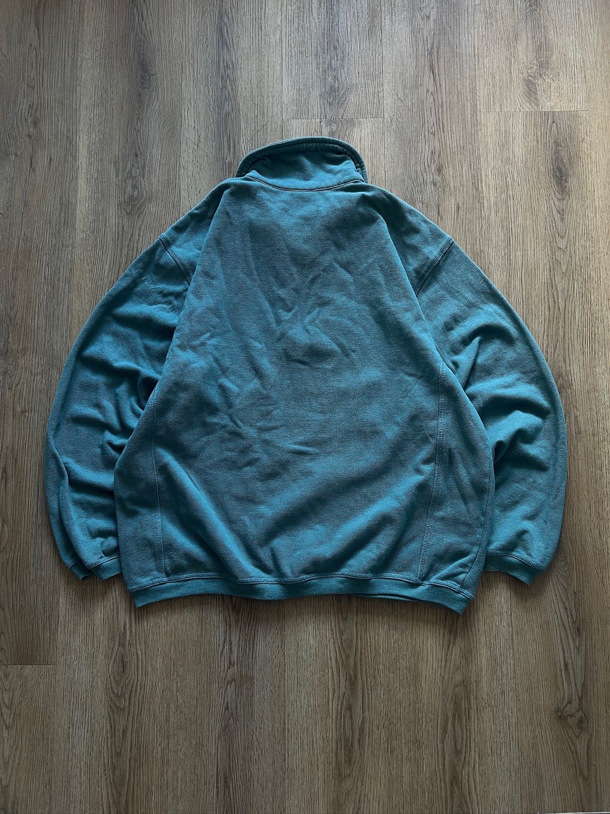 Nike × Vintage Sweatshirt Nike Vintage 1/4 Zip Rare 90s Drip Size US L / EU 52-54 / 3 - 4 Thumbnail