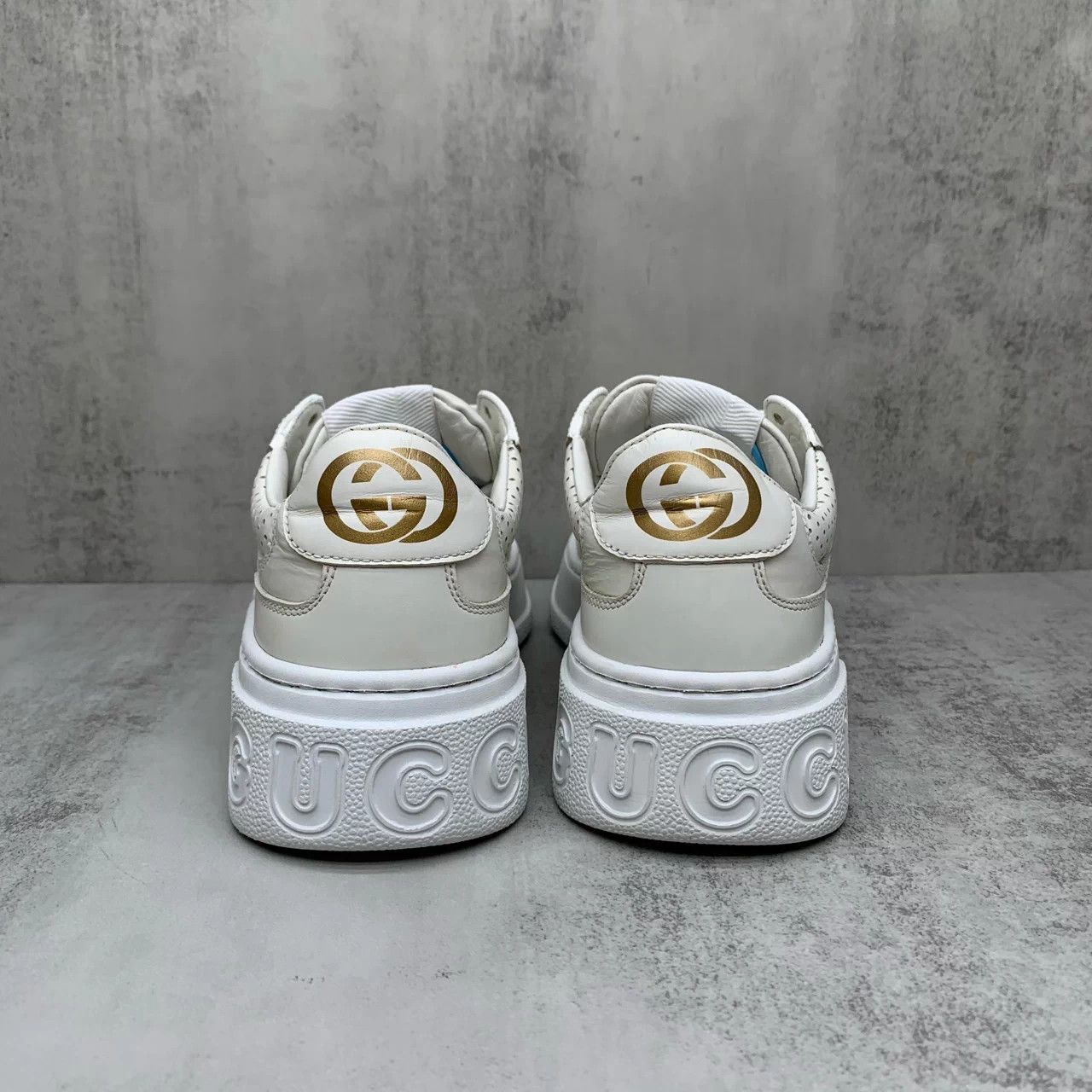 Gucci Gucci White 'Cookie' Sneakers EU35.5 95New JZ1369 Size US 4.5 / IT 34.5 - 5 Thumbnail