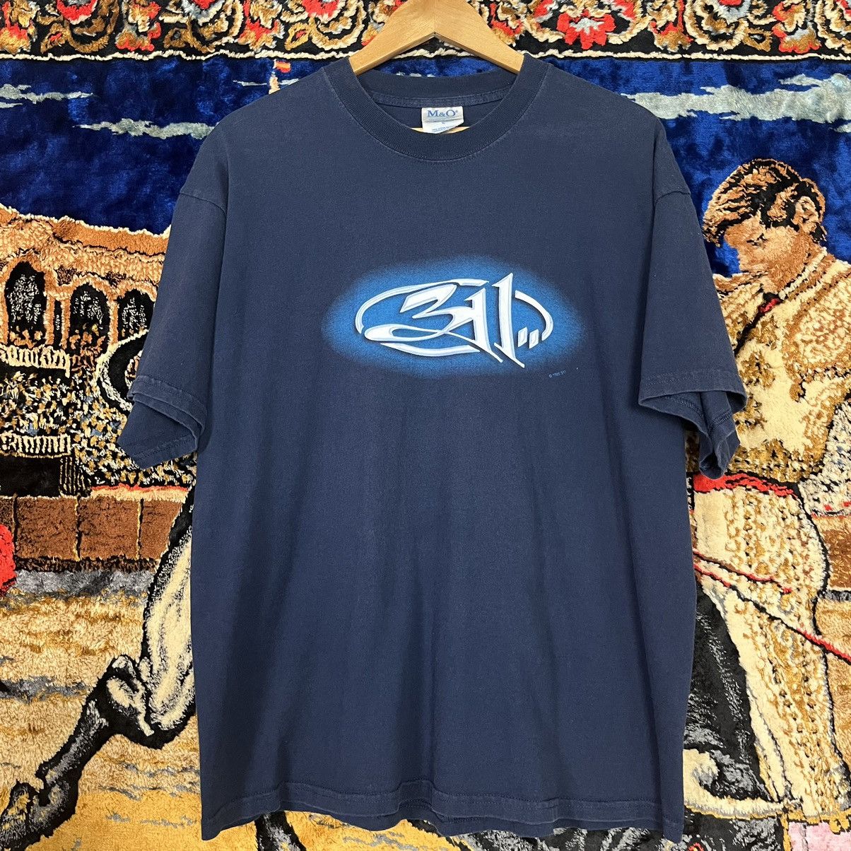 T-shirt Vintage Lucy Brown 1991 - Album Funk Metal - Taille XL/L - Parfait état