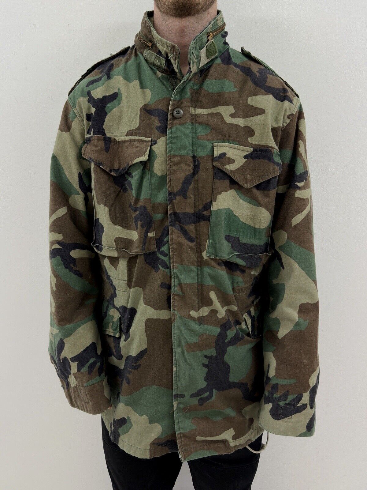 Vintage VINTAGE 1980s 80s M65 JACKET ARMY MILITARIA CONCORD USA Size US XL / EU 56 / 4 - 1 Thumbnail