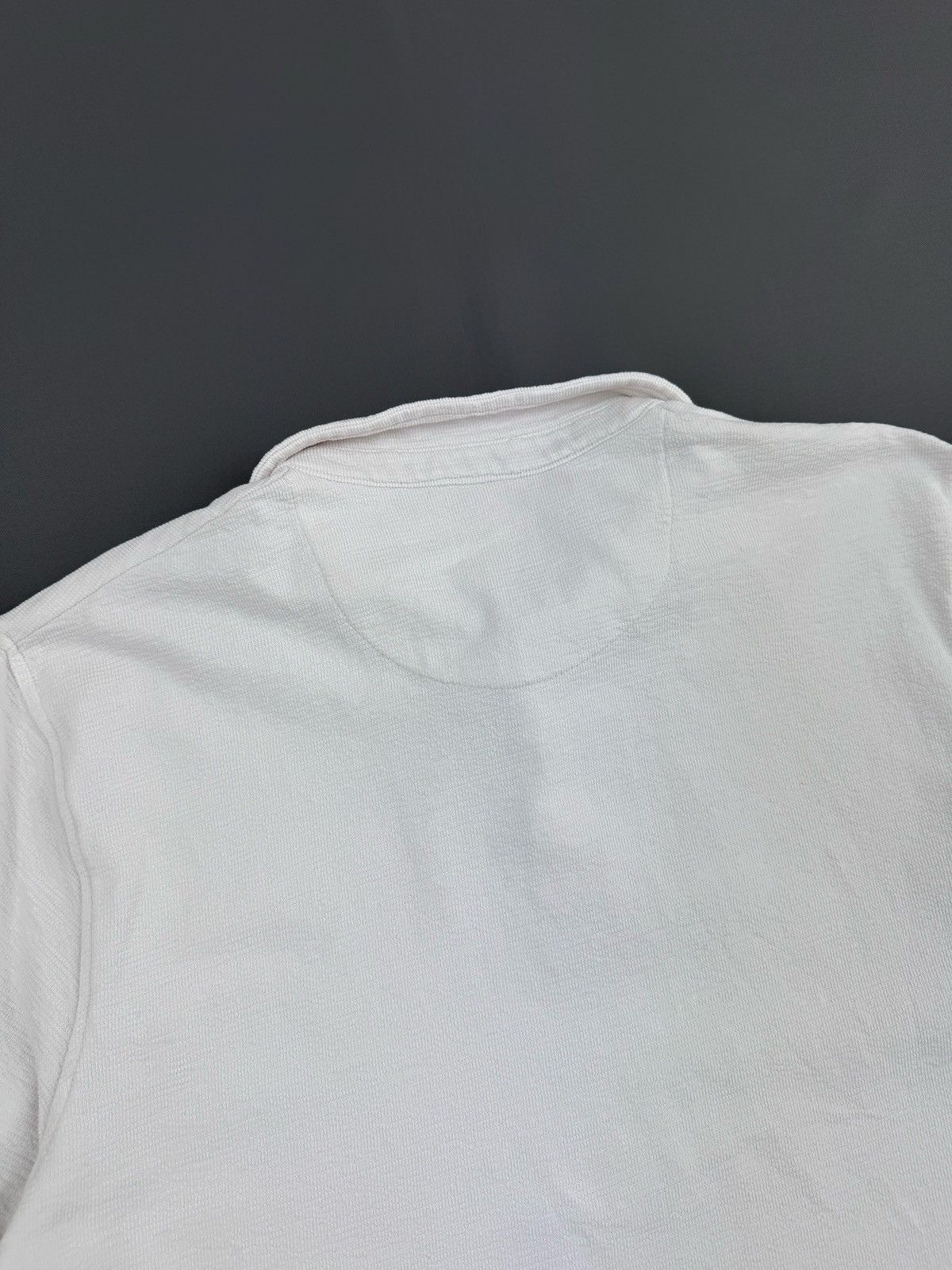 Folk Folk White Heavy Cotton Polo Size US L / EU 52-54 / 3 - 10 Thumbnail