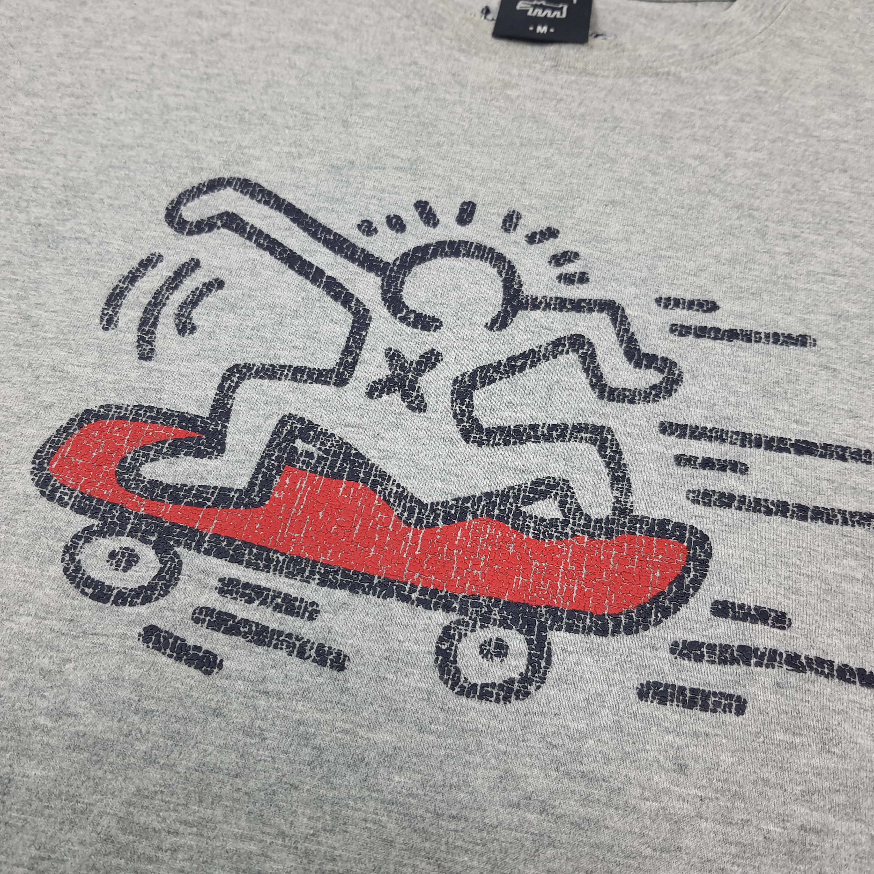 Keith Haring Vintage Keith Haring Doodles Art Streetwear Tshirt C299N69 Size US M / EU 48-50 / 2 - 3 Thumbnail