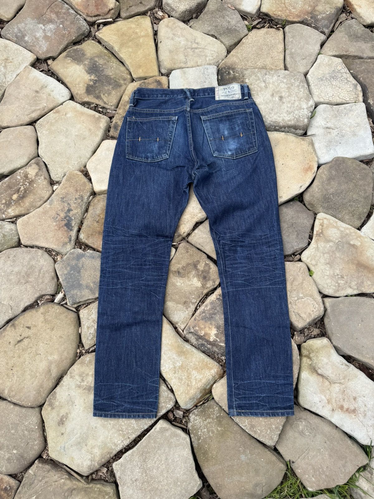 Vintage Vintage Polo Ralph Lauren Indigo Denim Pants Size US 30 / EU 46 - 1 Thumbnail