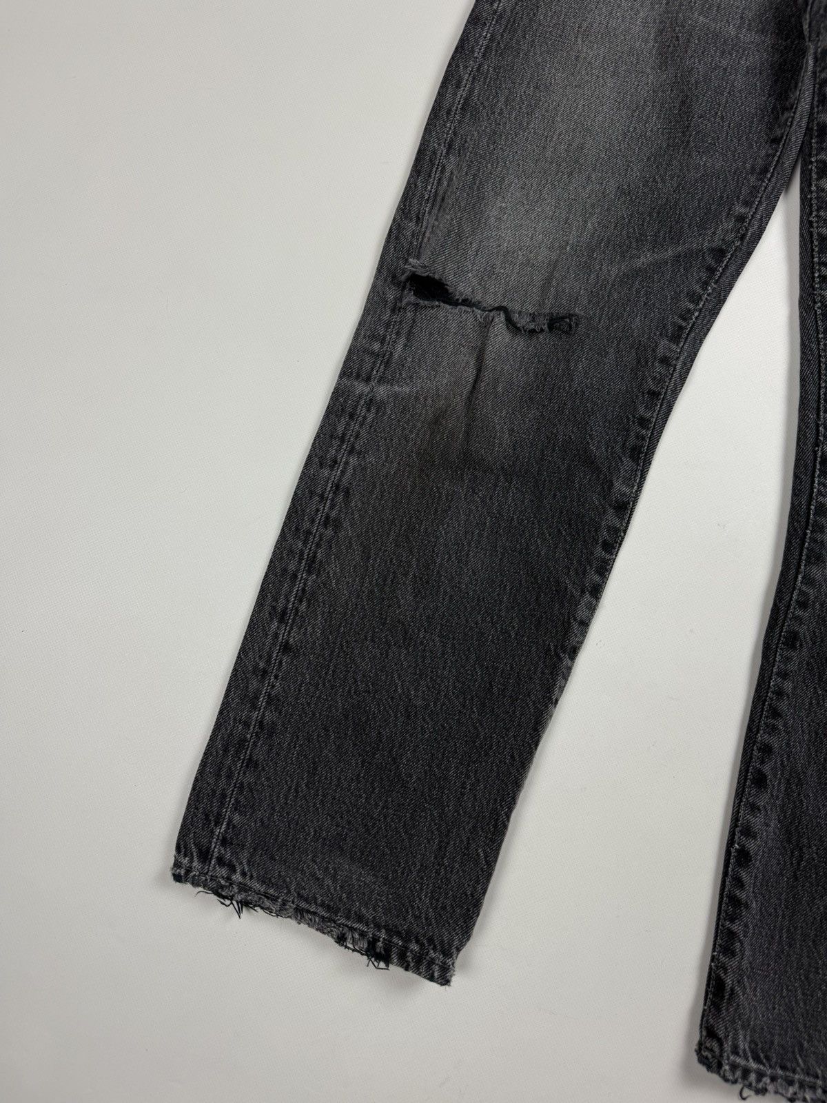 Acne Studios Acne Studios Bla Konst 1996 Used Distressed Denim Jeans Size US 29 - 8 Thumbnail