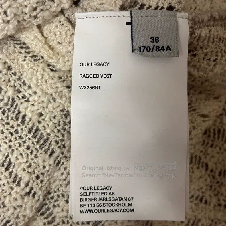 Our Legacy Our Legacy Knit short-sleeve top Size XS / US 0-2 / IT 36-38 - 2 Thumbnail