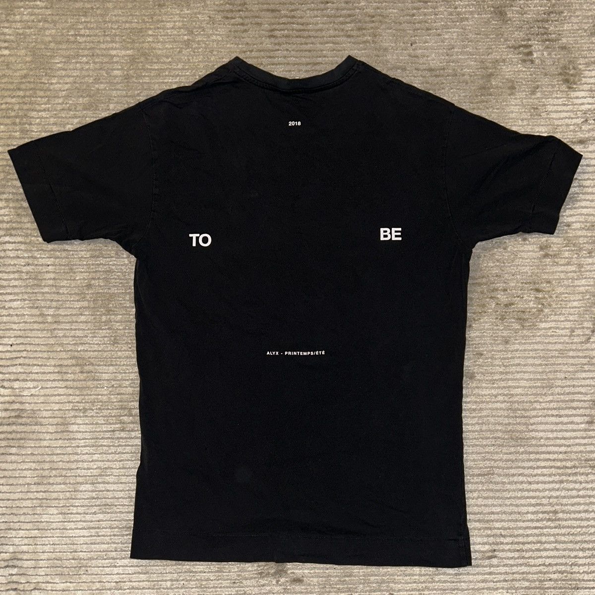 Alyx ALYX “TO BE” Graphic Tee Size US M / EU 48-50 / 2 - 1 Thumbnail
