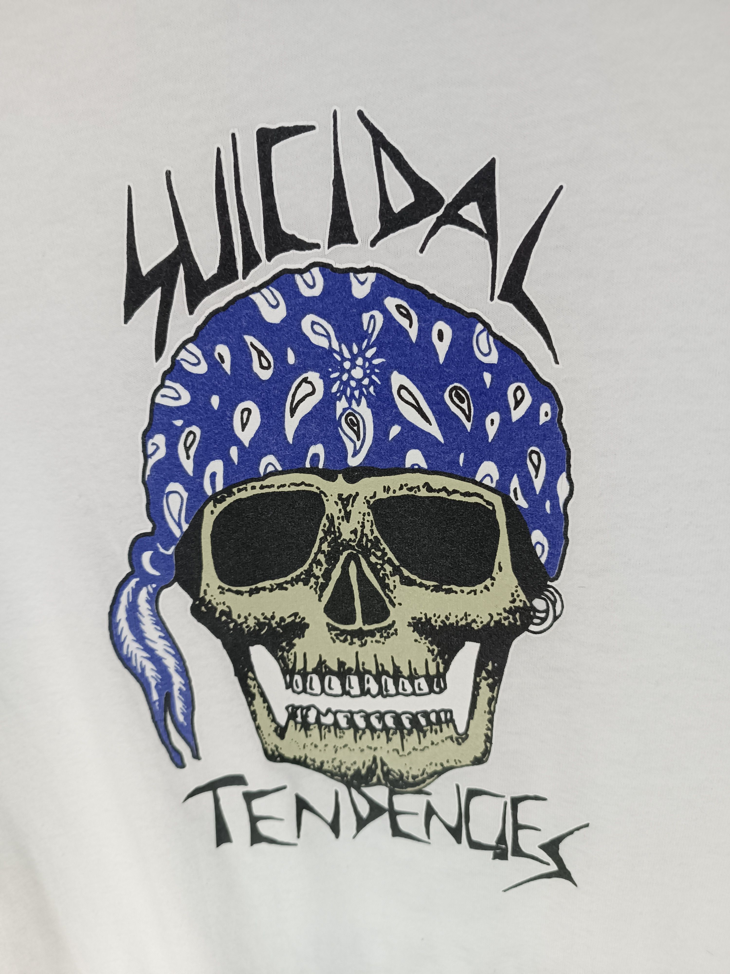 Band Tees VINTAGE 2000s SUICIDAL TENDENCIES THRASH SKULL LOGO TEE Size US M / EU 48-50 / 2 - 15 Thumbnail