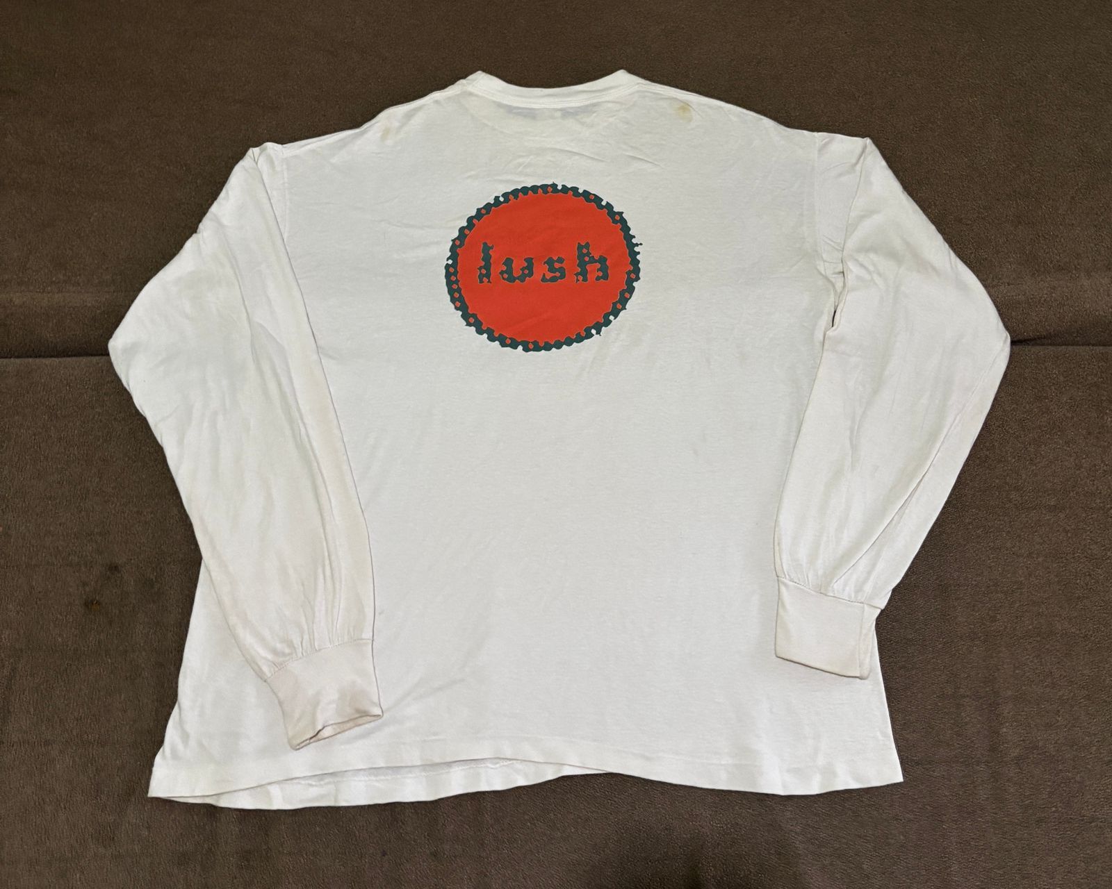Band Tees Vintage LUSH Spooky Long Sleeve Shoegaze.MBV,Ride Size US XL / EU 56 / 4 - 2 Thumbnail