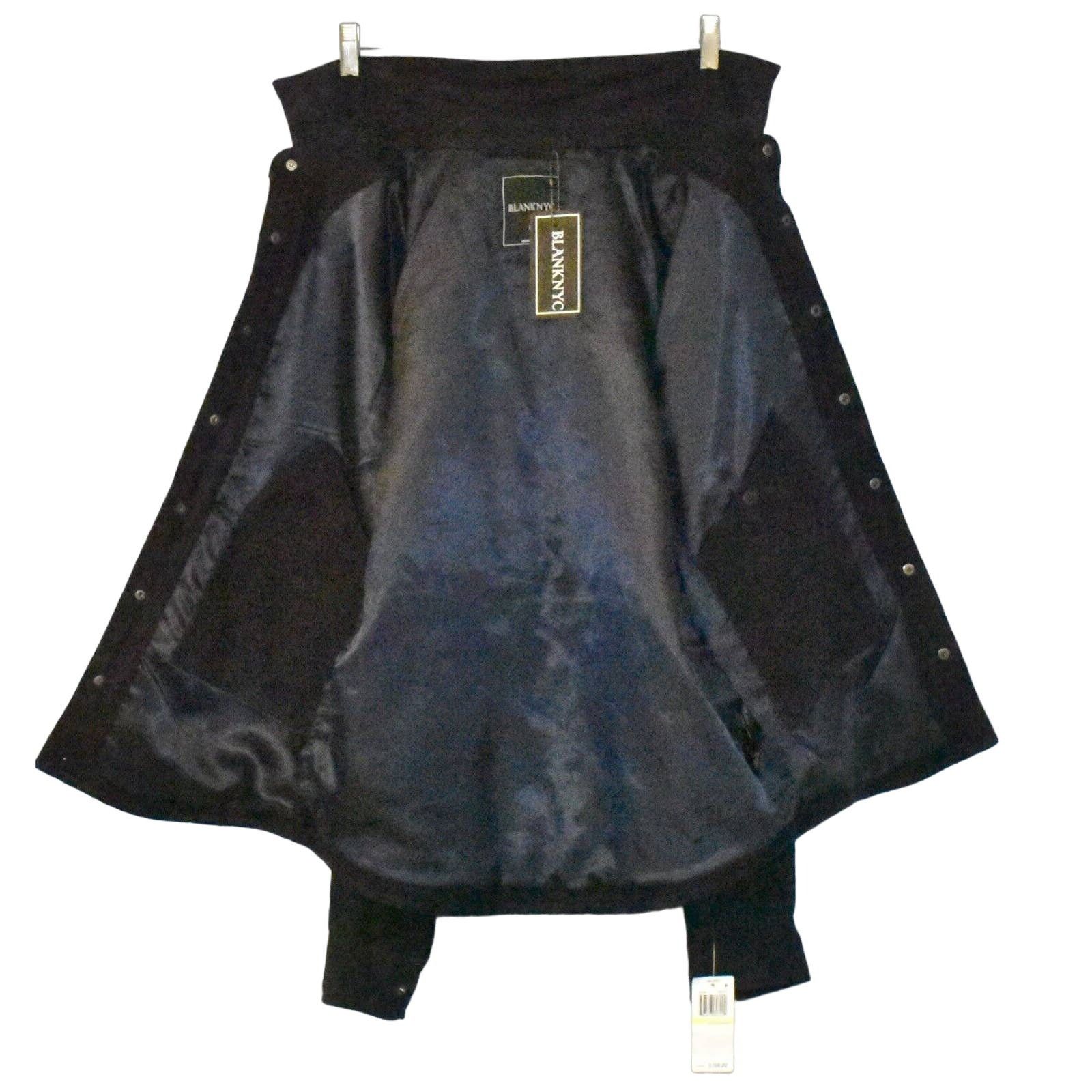BLANKNYC B5 NWT BLANK NYC Blue Goatskin Suede Quilted Jacket M $398 Size US M / EU 48-50 / 2 - 6 Thumbnail
