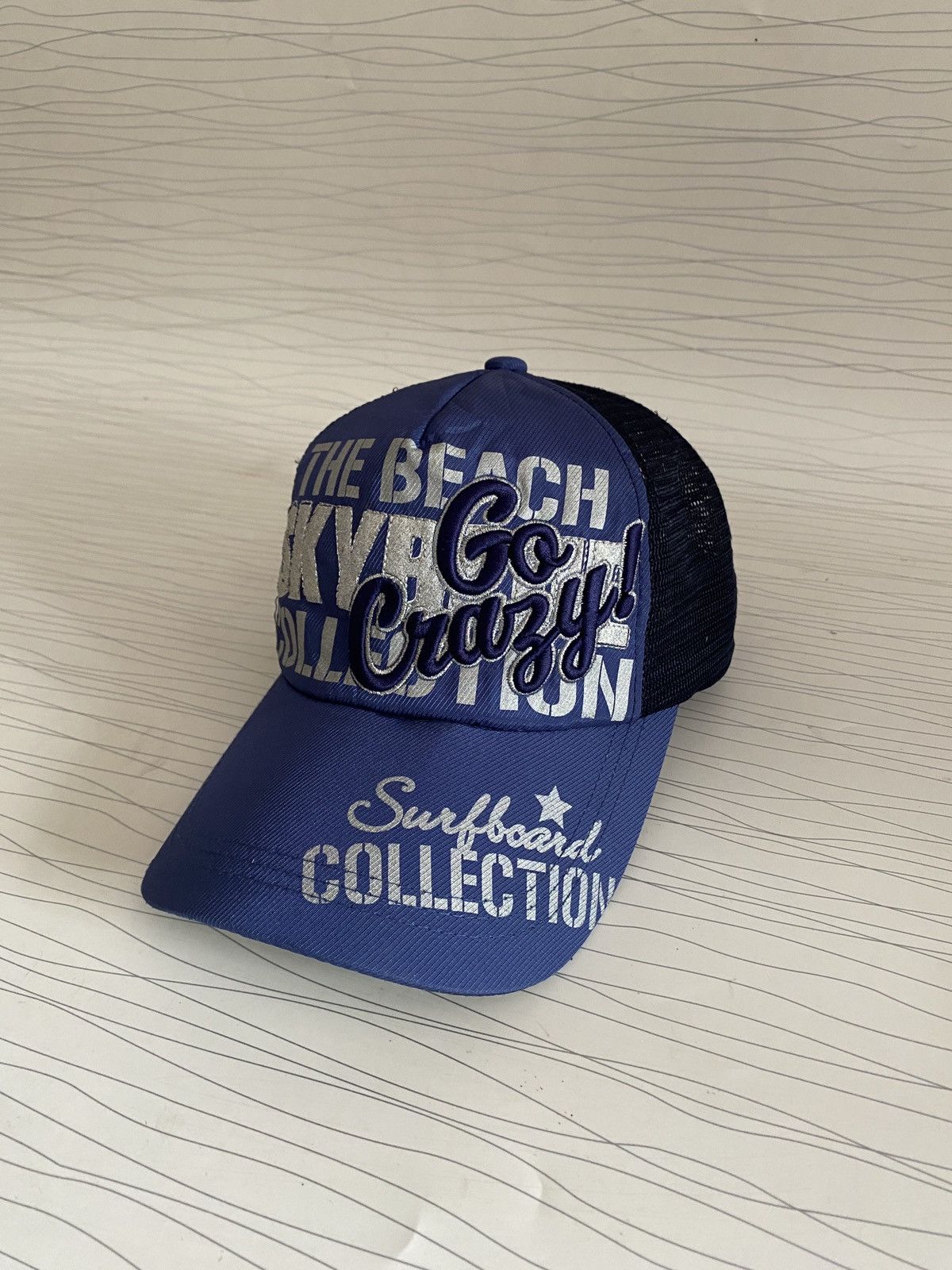 Other Vintage Michel Klein Trucker Hat Size ONE SIZE - 3 Thumbnail