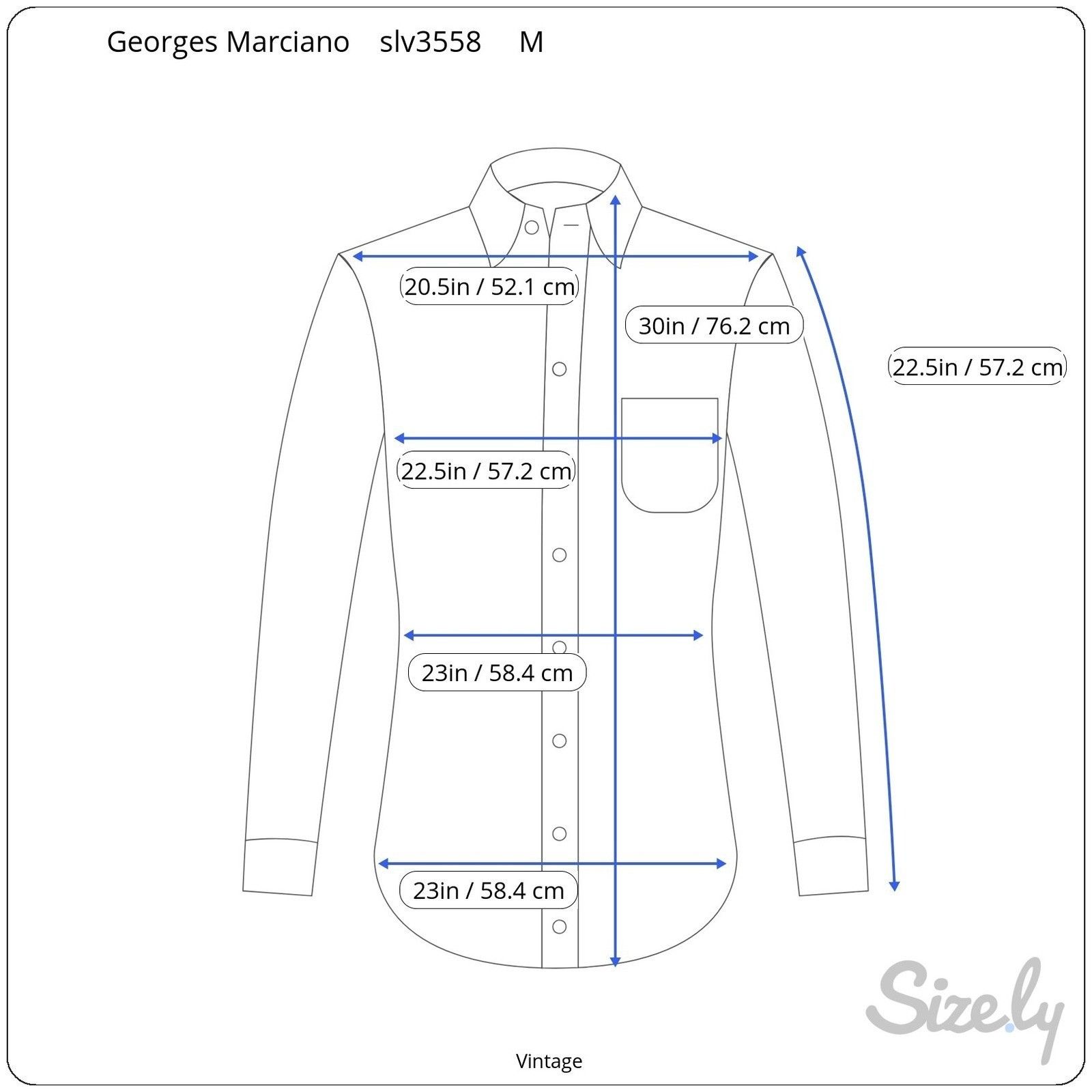 Georges Marciano Georges Marciano Vintage Mens M Charcoal Long Sleeve Button Size US M / EU 48-50 / 2 - 8 Thumbnail