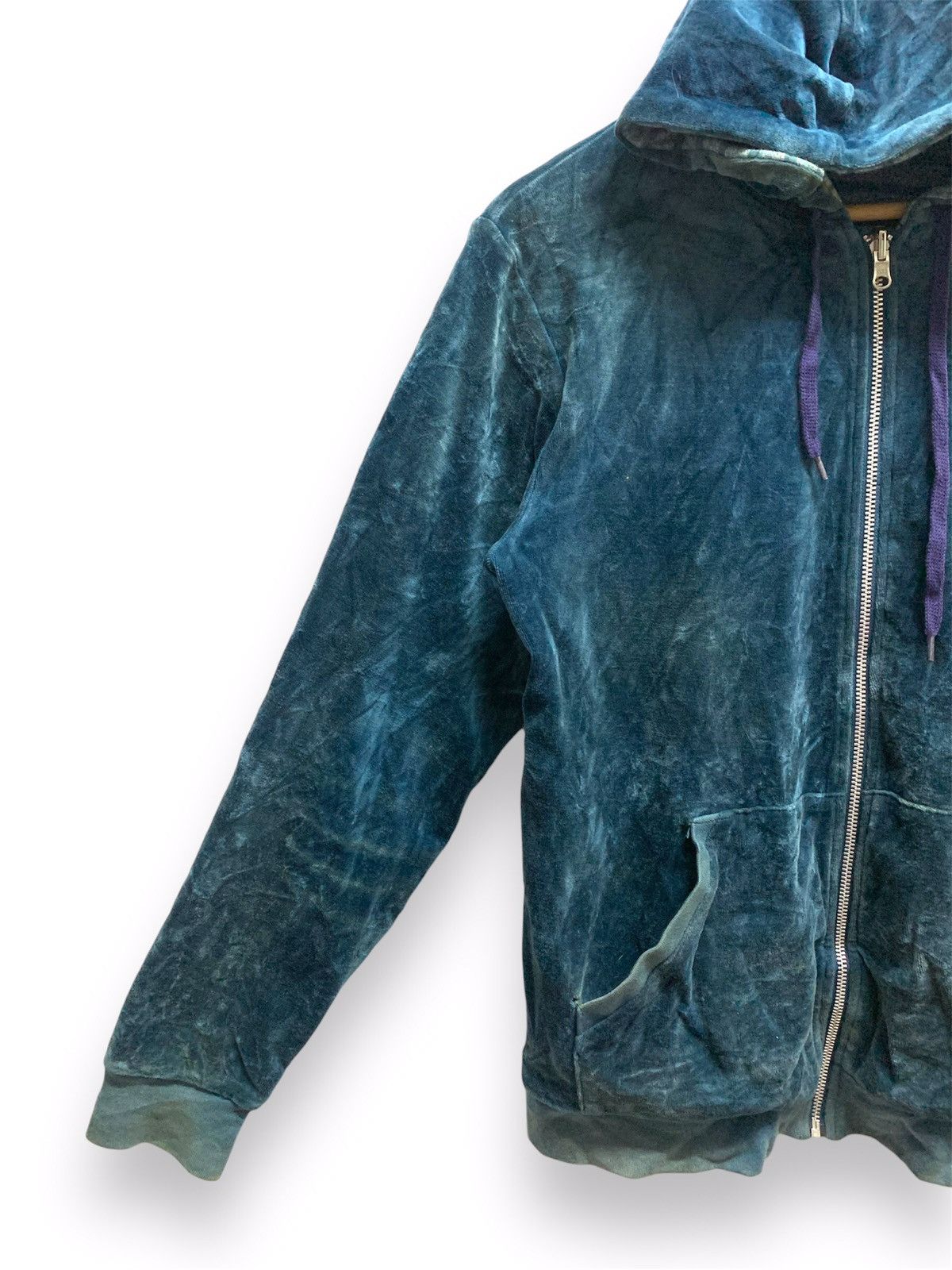 Japanese Brand × SHIPS × Ships Jet Blue Ships Jet Blue Reversible Sweatshirt Hoodie Zipper Size US M / EU 48-50 / 2 - 3 Thumbnail