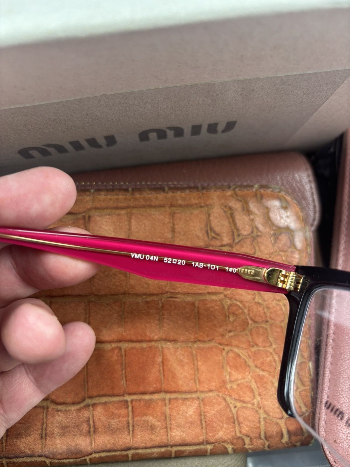 Miu Miu Logo Glasses Size ONE SIZE - 8 Thumbnail