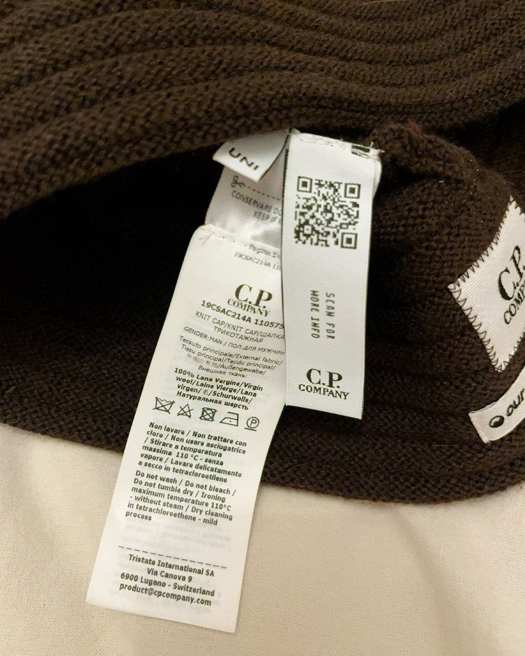 C.P. Company × Our Legacy Sold out • OUR LEGACY WORK SHOP X C.P. COMPANY WOOL BEANIE Size ONE SIZE - 3 Thumbnail