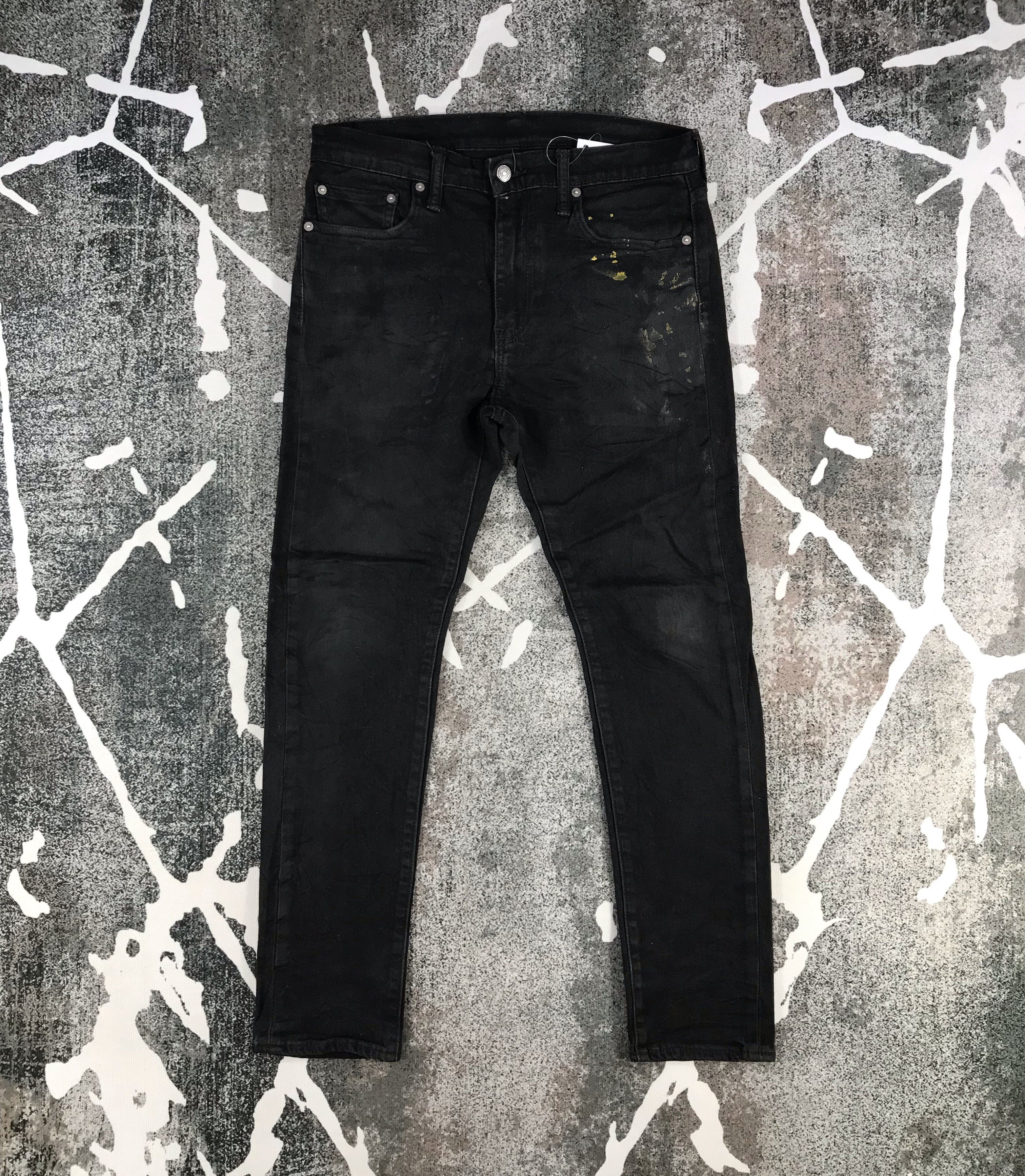 Levi's Levis 510 Jeans Black Denim KJ841 Size US 32 / EU 48 - 1 Thumbnail