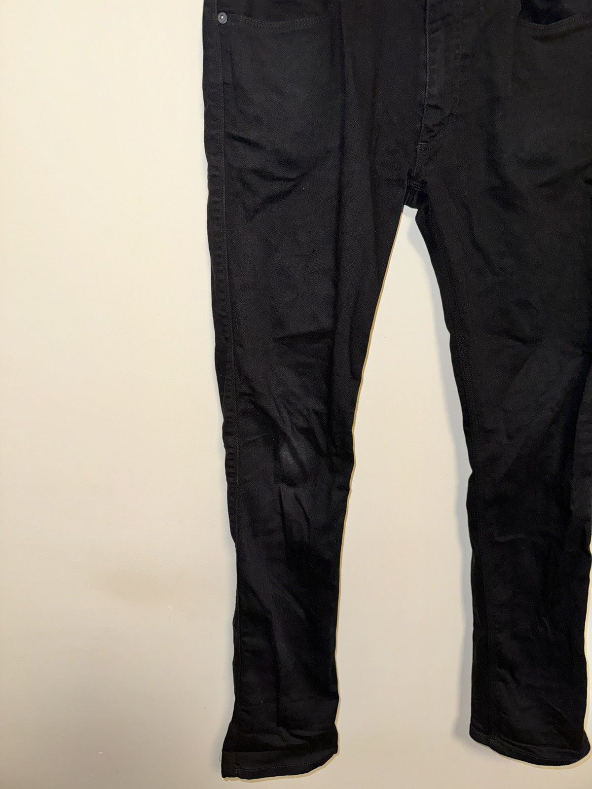 Acne Studios Acne Studios Max Stay Cash Black Denim Jeans Size US 34 / EU 50 - 9 Thumbnail