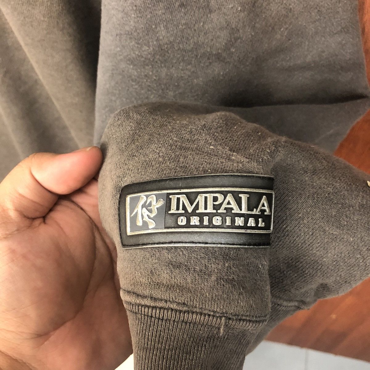 Chance The Rapper Impala vintage Grey Faded Sweatshirt #7499 Size US XXL / EU 58 / 5 - 11 Thumbnail