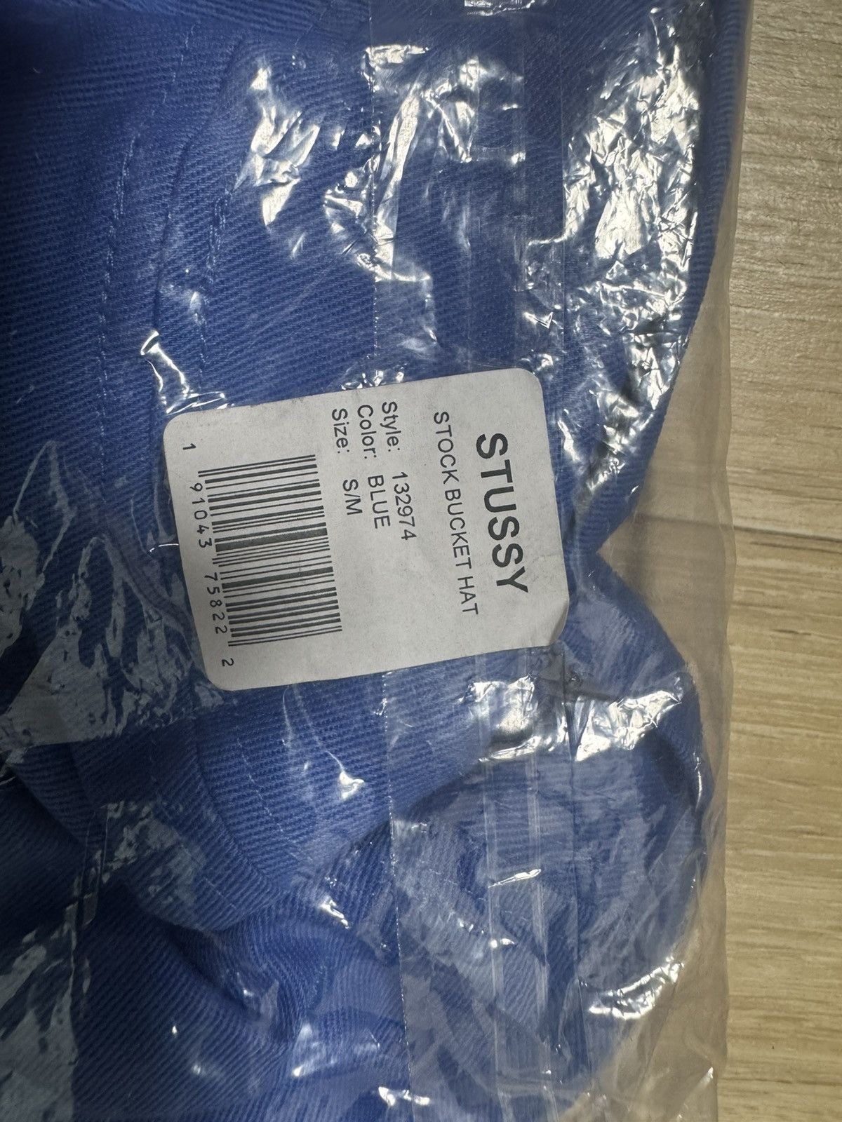 Stussy Stussy stock bucket hat blue Size ONE SIZE - 1 Thumbnail