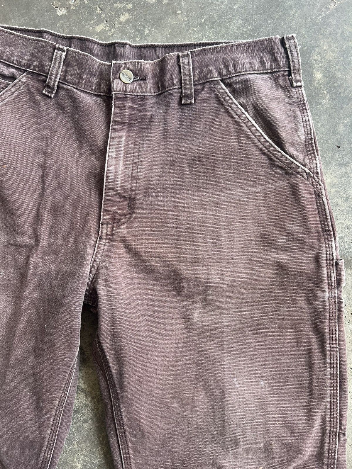 Carhartt Vintage Rare Carhartt B11 DKB Dungaree Carpenter Pants Size US 34 / EU 50 - 4 Thumbnail