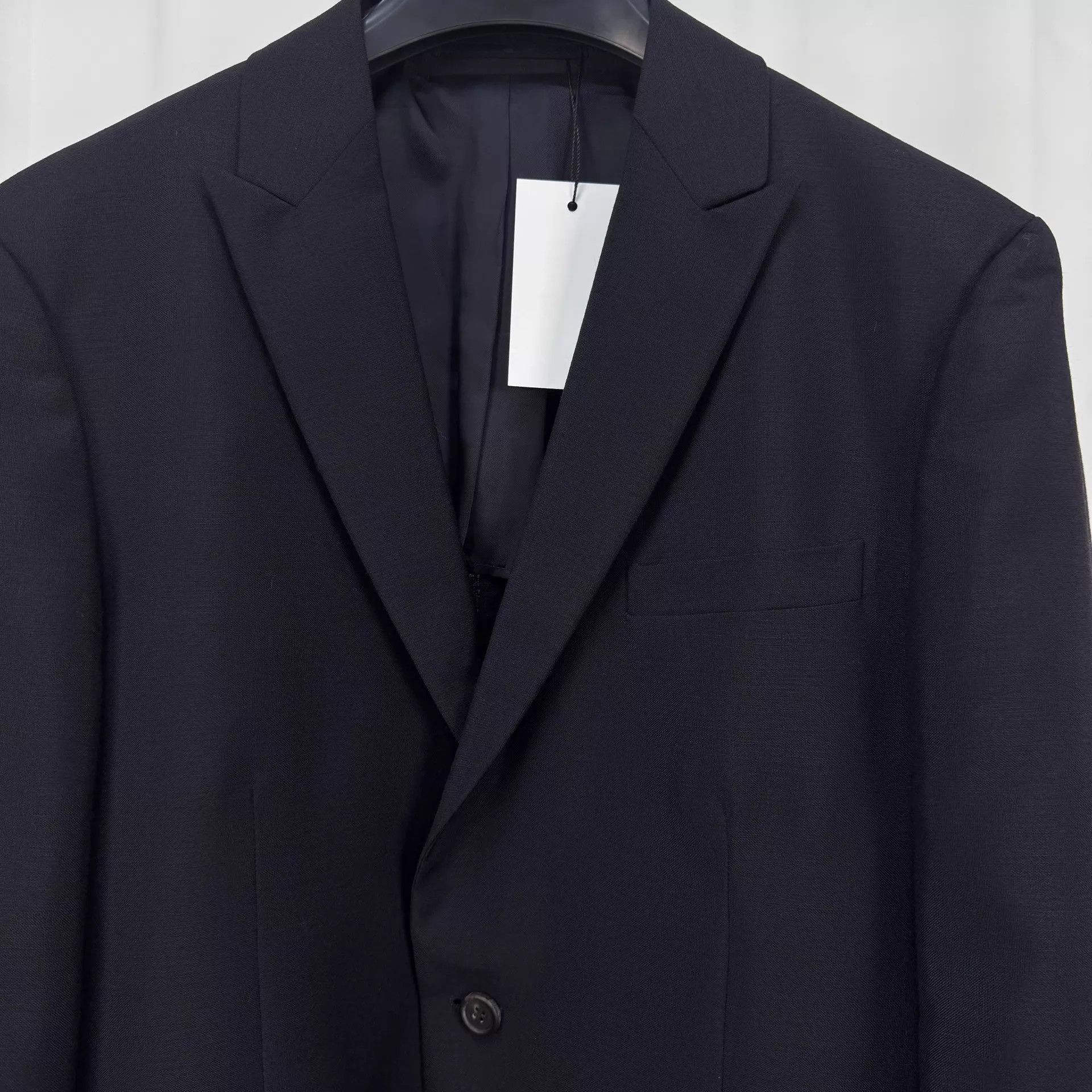 Prada Prada black wool blazer 50 Size 50R - 3 Thumbnail