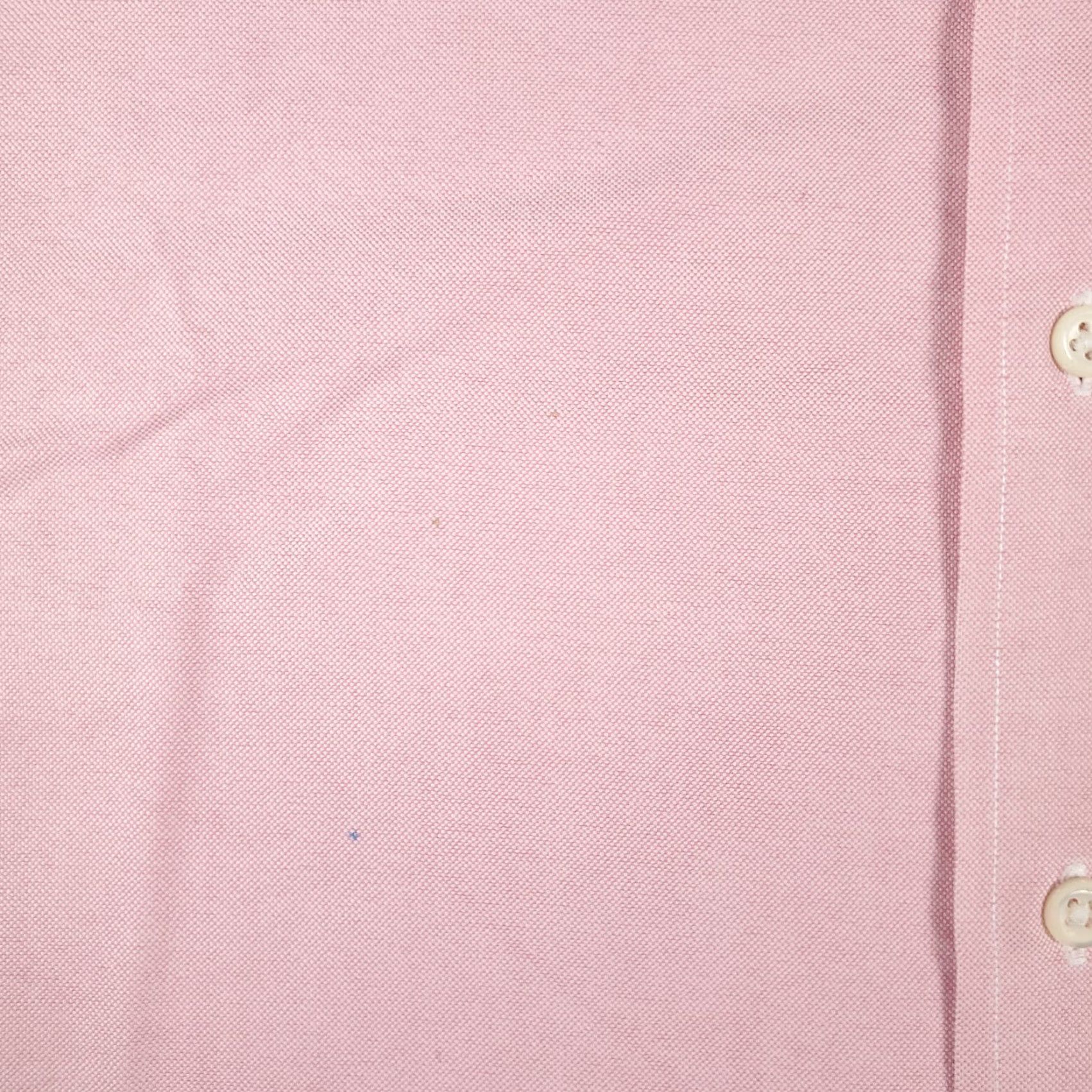 Ralph Lauren Ralph Lauren Shirt Mens 17 Pink Pony Dress Shirt Button Up Long Sleeve STAINED Size 46R - 3 Thumbnail