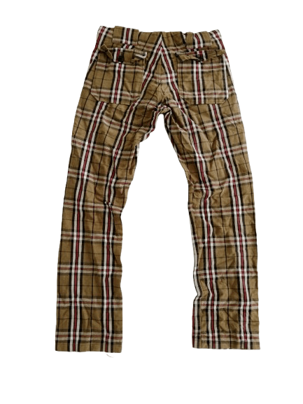 If Six Was Nine × Japanese Brand Vintage Bambino Checkered Bushpants Japanese Brand Size US 29 - 2 Thumbnail