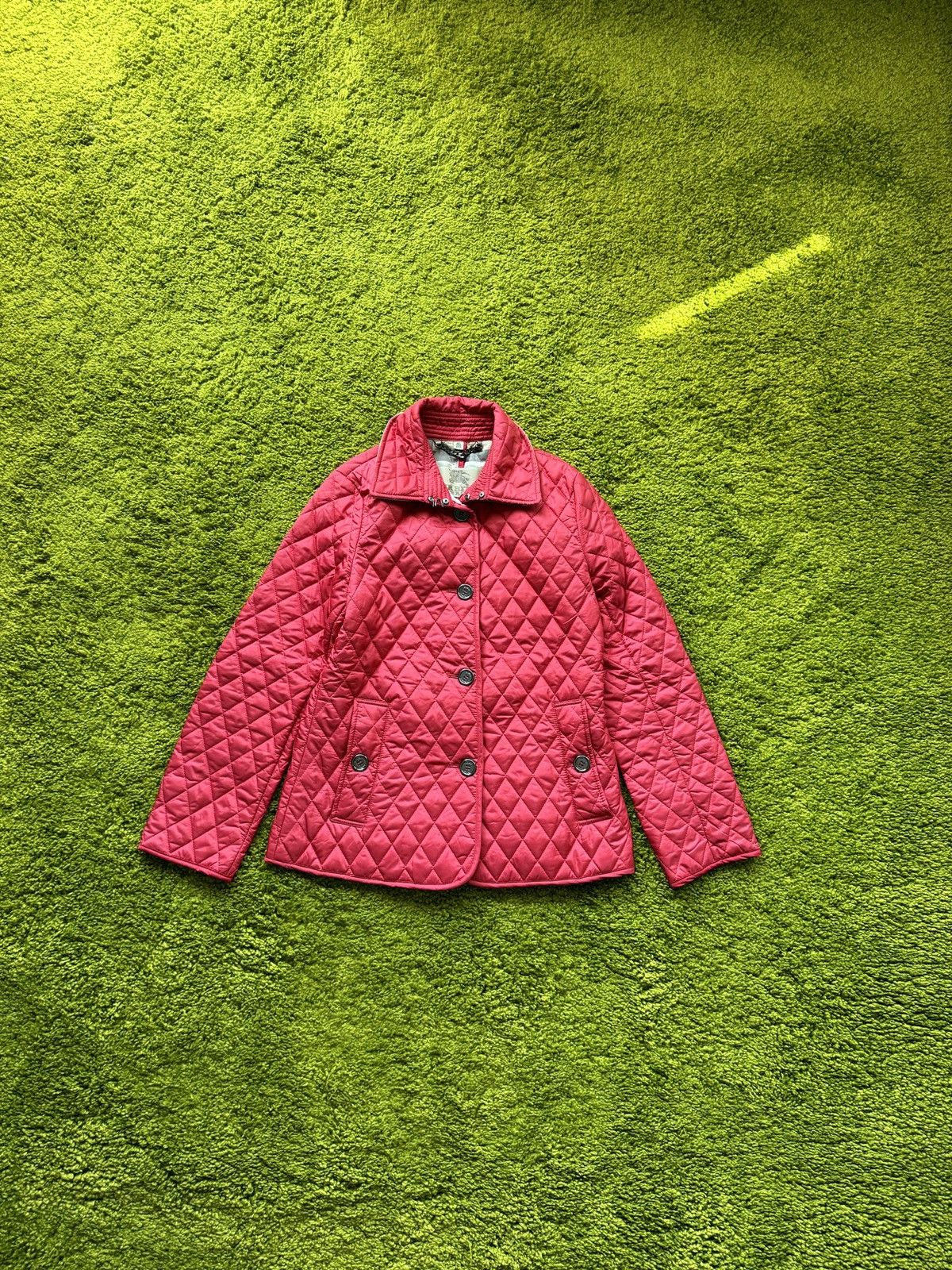 Burberry × Designer Burberry Brit nova check iconic quilted jacket Size S / US 4 / IT 40 - 1 Thumbnail