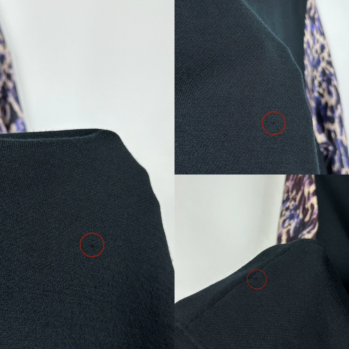 Dries Van Noten Dries Van Noten Black Wool / Leopard Silk Sleeve Sweater Size M / US 6-8 / IT 42-44 - 24 Thumbnail