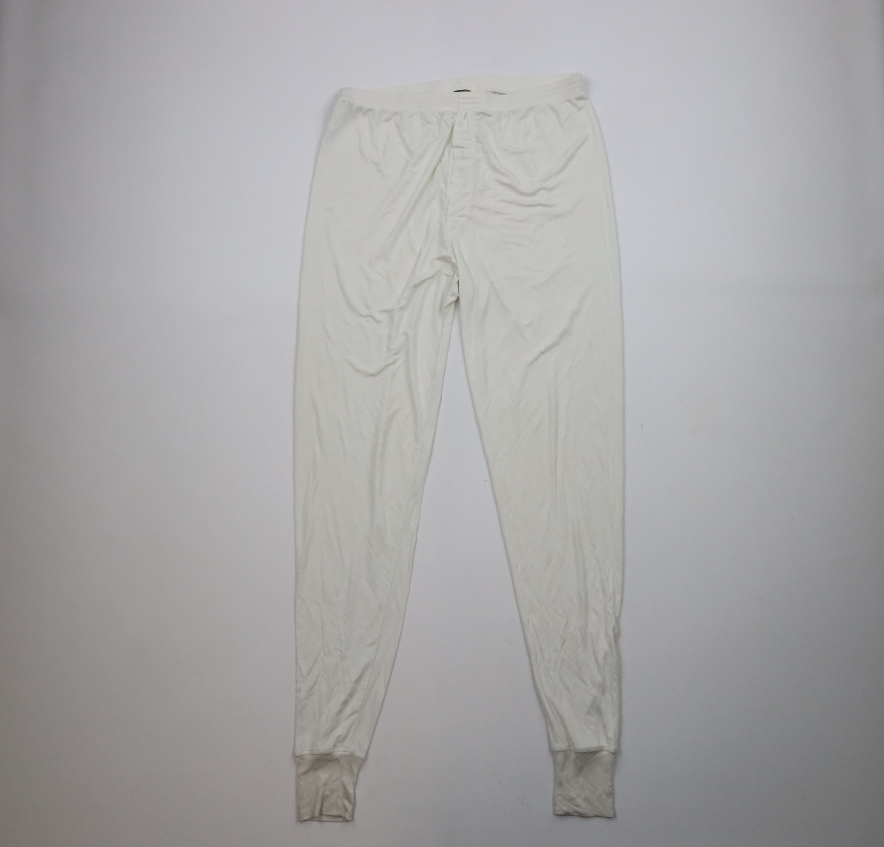 Cabelas × Vintage Vintage 90s Cabelas Knit Cuffed Joggers Jogger Pants White Size US 38 / EU 54 - 1 Thumbnail