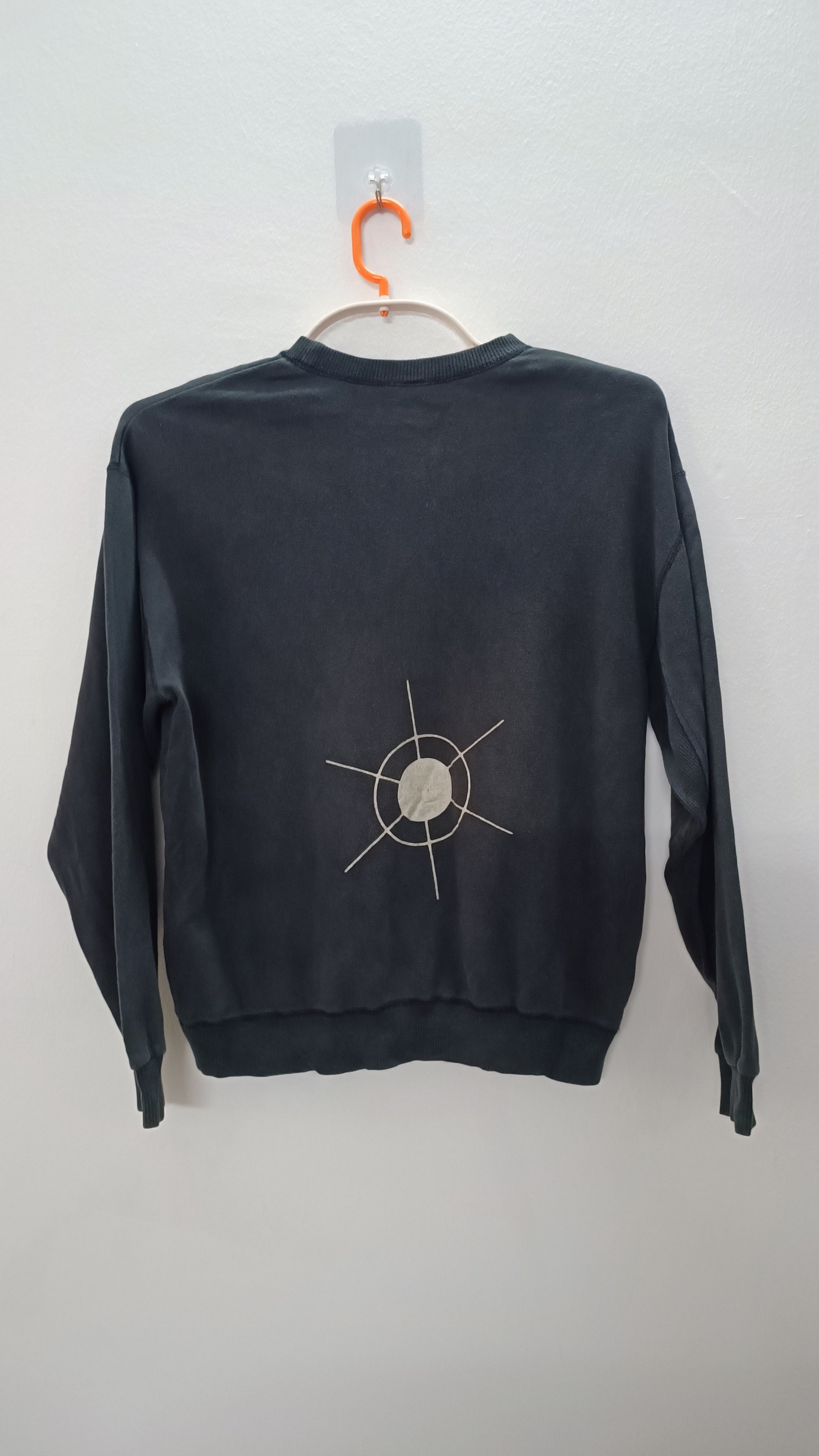 Japanese Brand × Vintage Vintage Look Black Sweatshirts Size M / US 6-8 / IT 42-44 - 5 Thumbnail