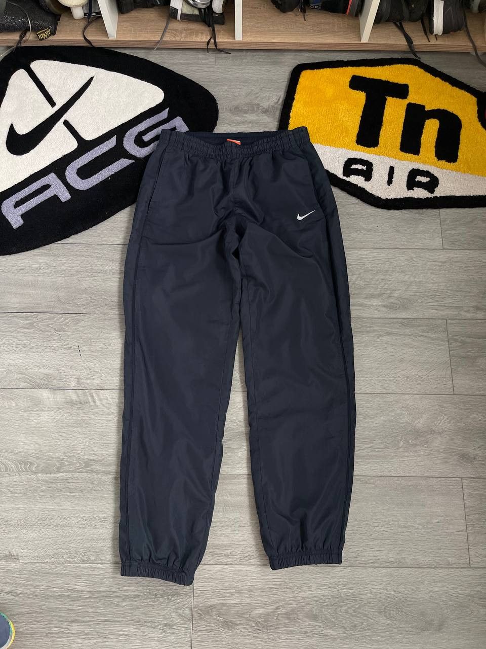Nike × Streetwear × Vintage nike swoosh 2000s rare nylon pants Size US 34 / EU 50 - 2 Thumbnail