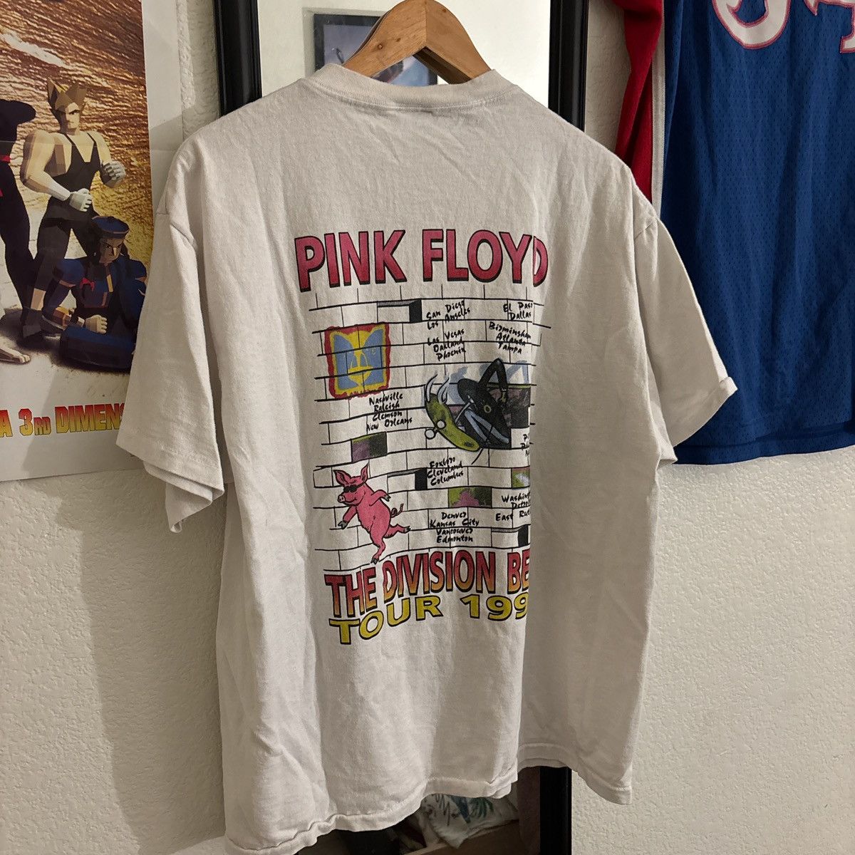 Delta Vintage Pink Floyd division bell band tee Size US XL / EU 56 / 4 - 3 Thumbnail