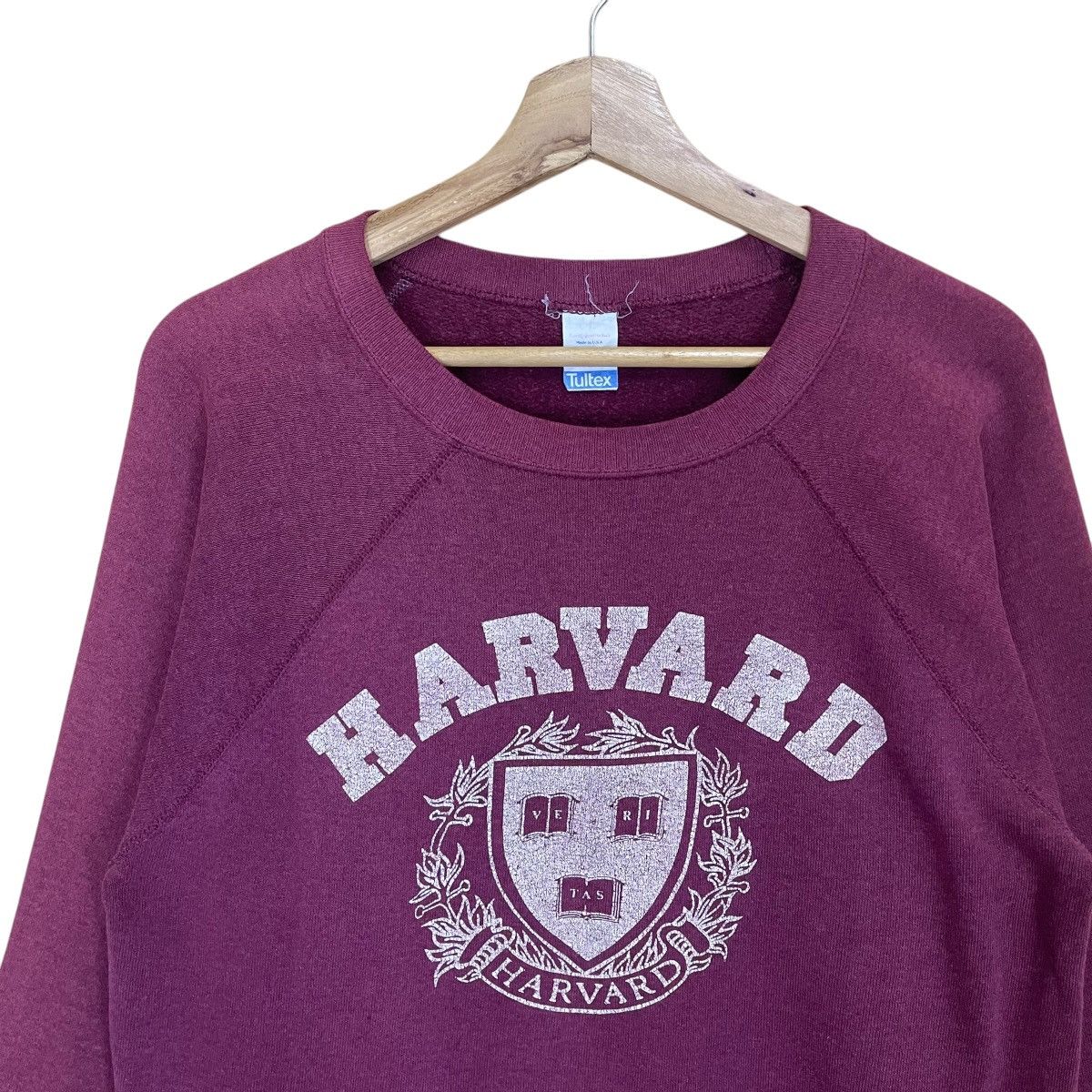 Vintage Vintage 80s University Of Harvard Crewneck Sweatshirt Size US M / EU 48-50 / 2 - 4 Thumbnail