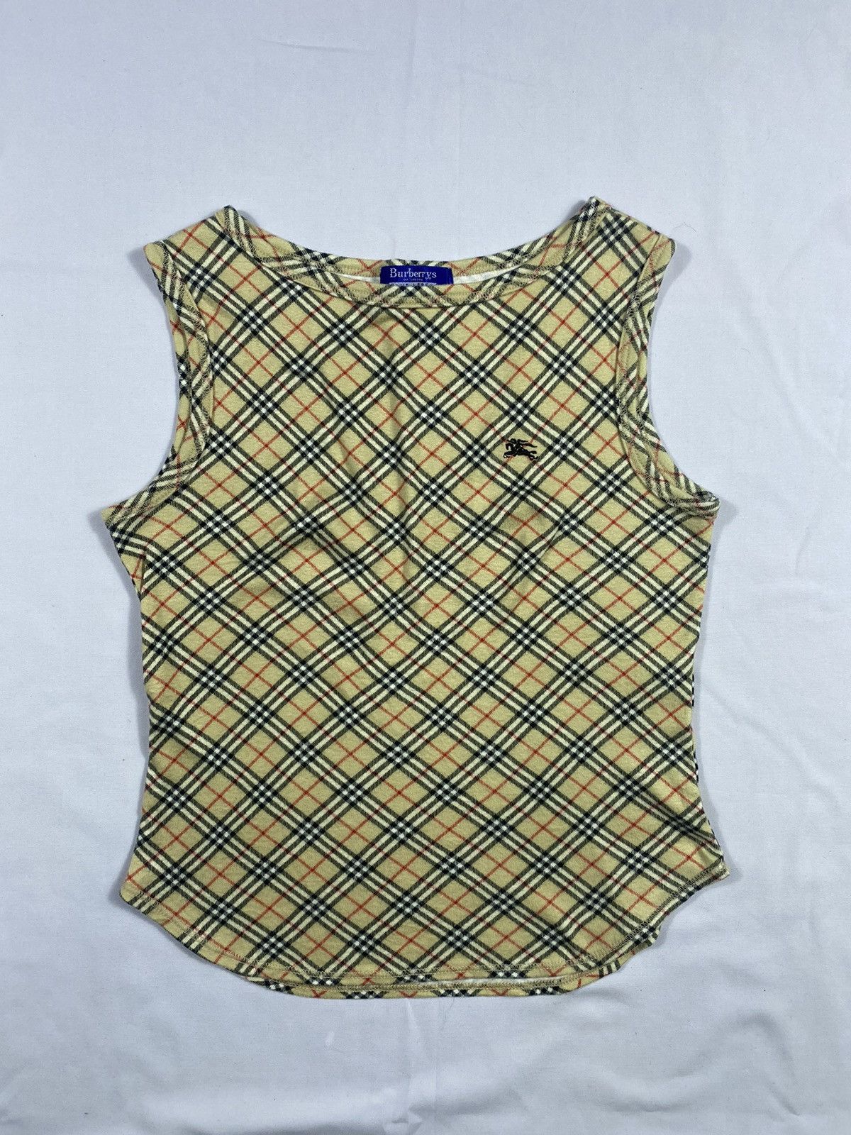 Luxury Burberrys blue label Tank top