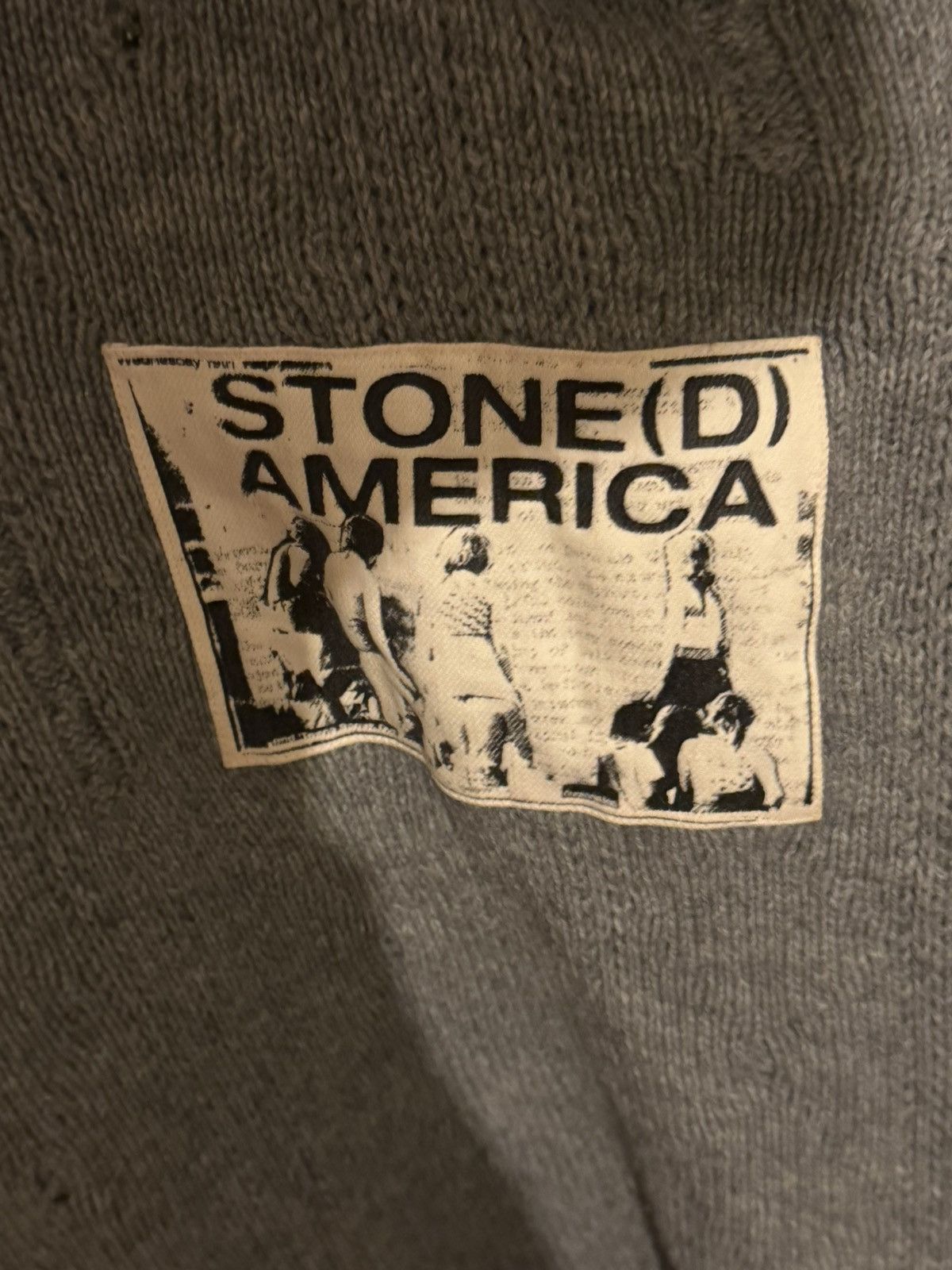 Raf Simons Raf Simons Oversized roundneck sweater with patches SS20 Size US M / EU 48-50 / 2 - 3 Thumbnail