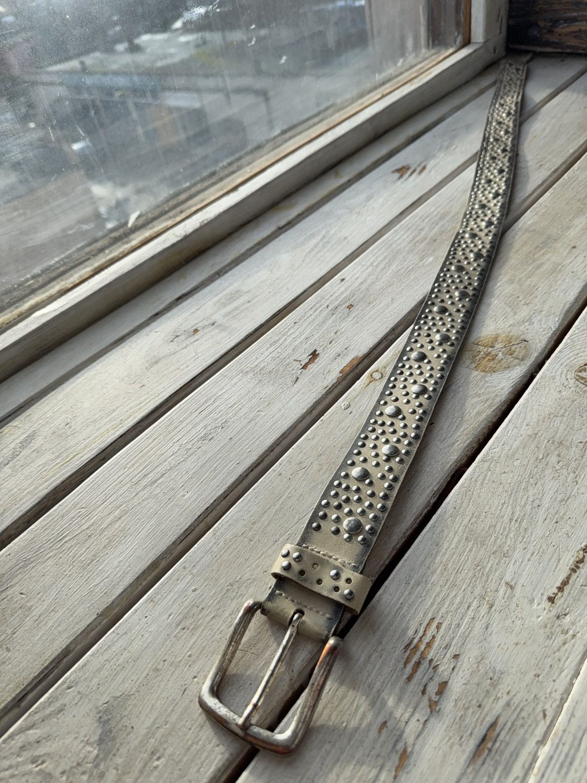 Japanese Brand Vintage Retro 90s Y2K Opium Real Leather Japanese style belt Size ONE SIZE - 3 Thumbnail