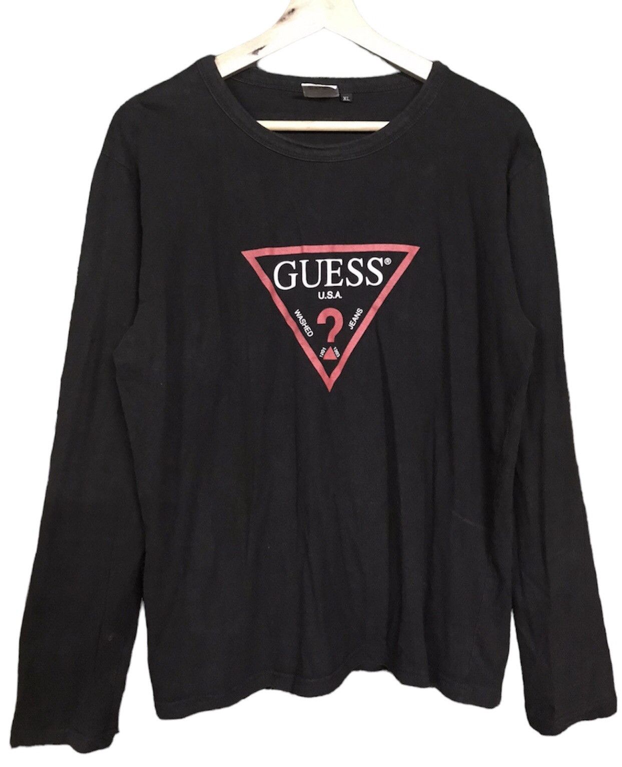 Guess Guess Tshirt Long Sleeve Crewneck Pullover Size US M / EU 48-50 / 2 - 1 Thumbnail