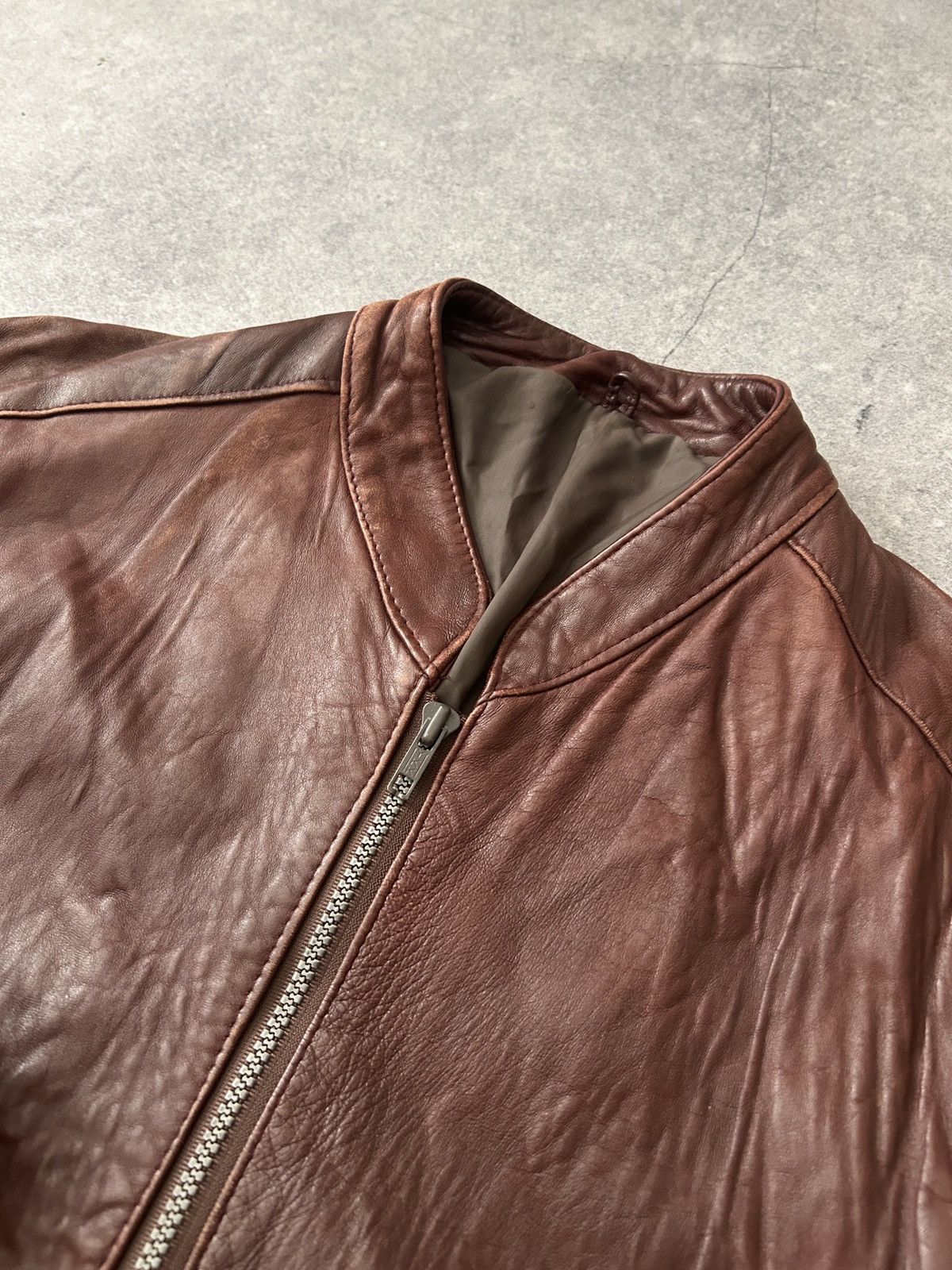 Genuine Leather Vintage Genuine Leather ref jacket mens fit 💸 Size US M / EU 48-50 / 2 - 5 Thumbnail
