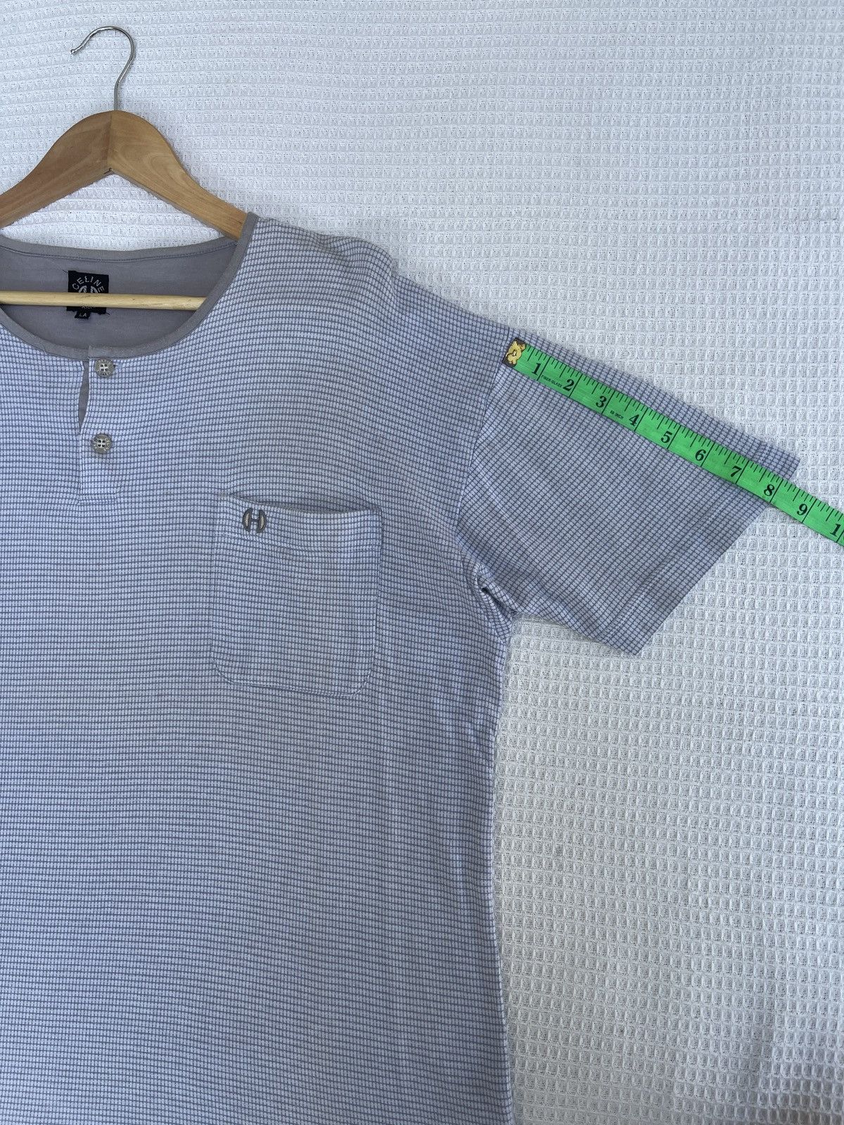 Celine Last Drop🔥Rare🔥Vintage CELINE Paris Pocket T-Shirt Size US L / EU 52-54 / 3 - 13 Thumbnail