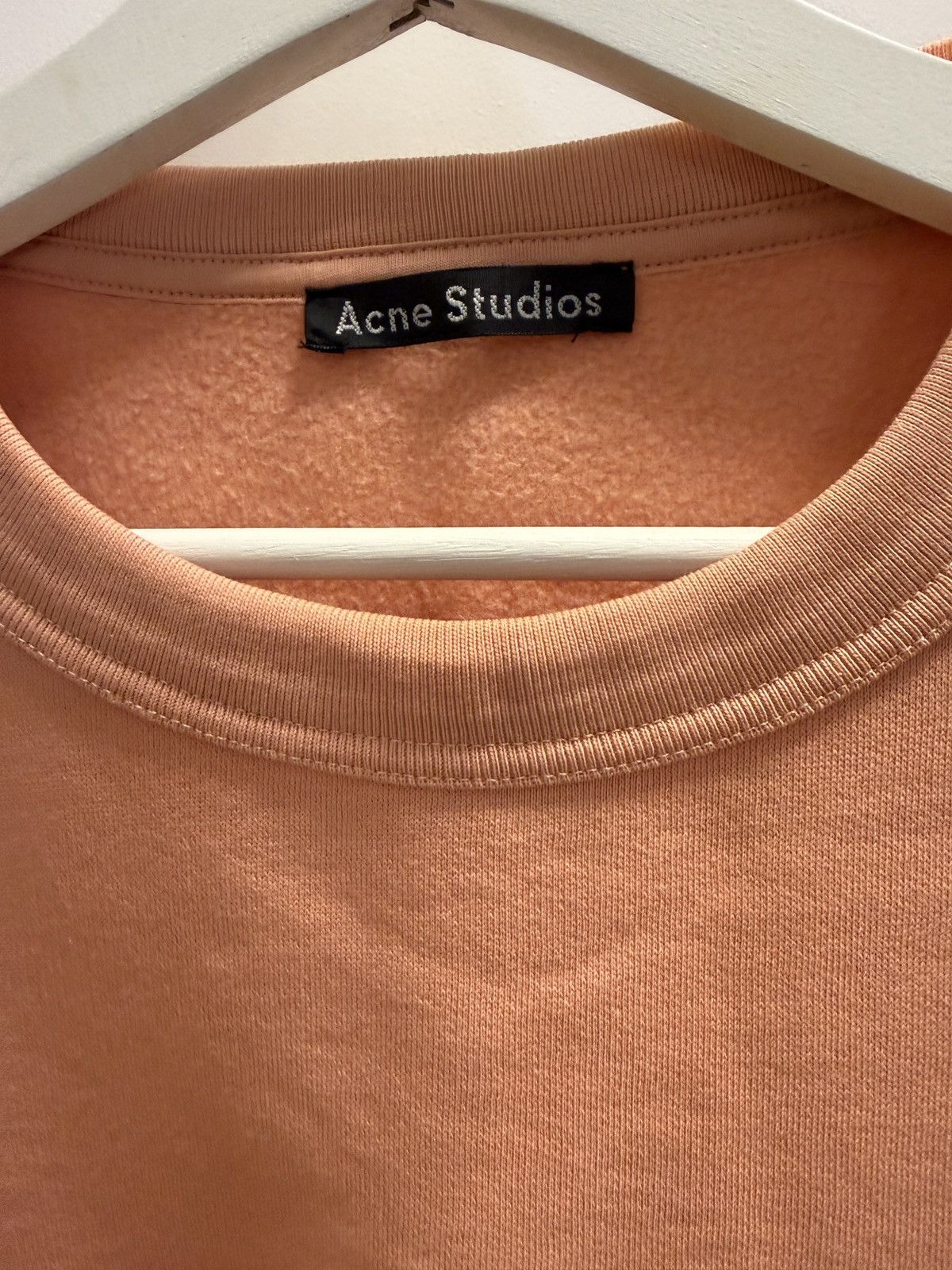Acne Studios Acne Studios Fairview Face Sweatshirt, Pale Pink, L Size US L / EU 52-54 / 3 - 4 Thumbnail