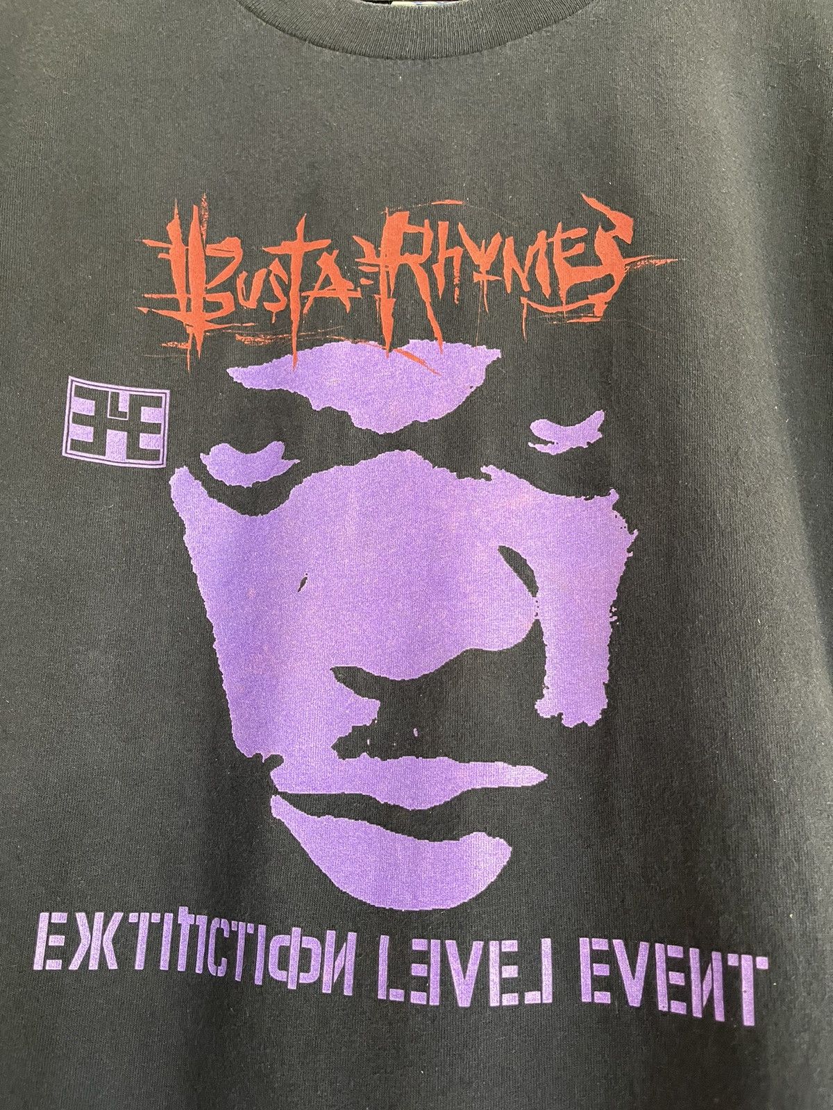 Rap Tees × Vintage Vintage 1998 Busta Rhymes Extinction Level Event Rap Tee Size US XXL / EU 58 / 5 - 2 Thumbnail