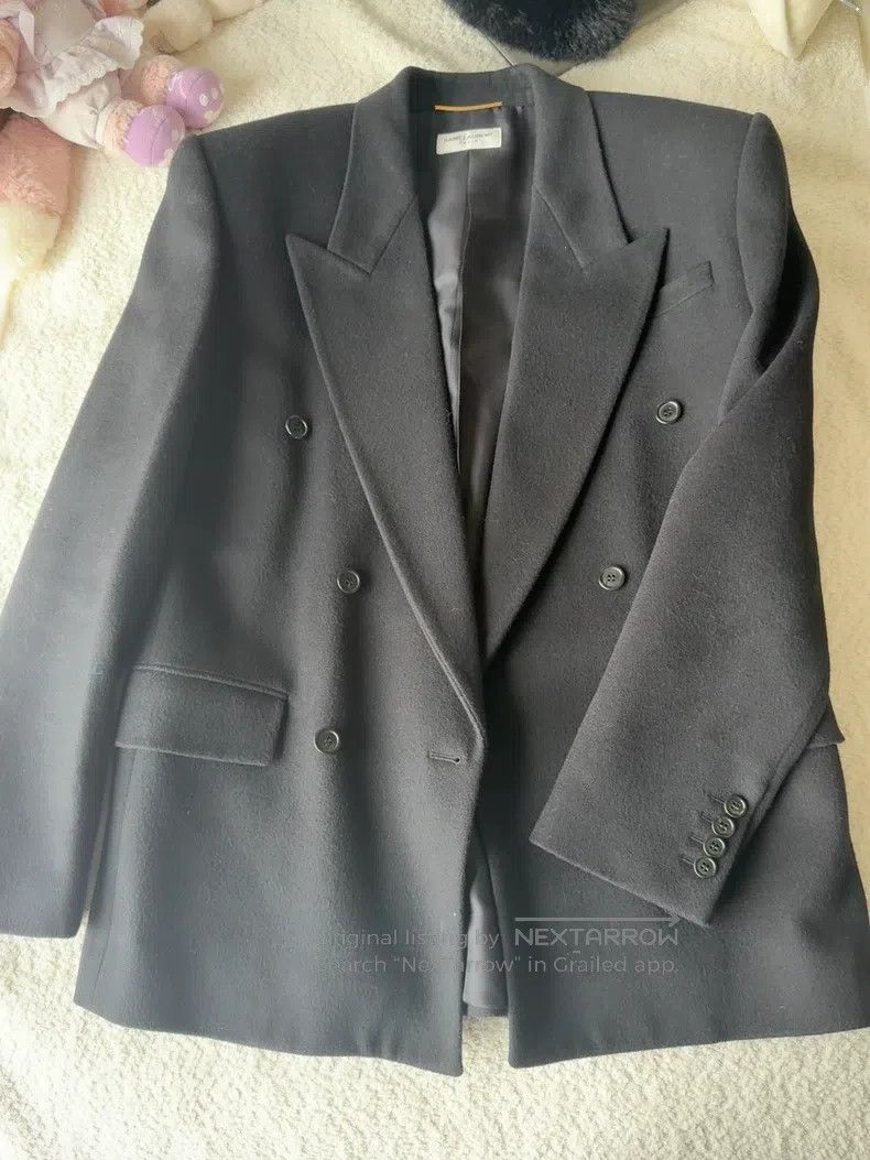 Saint Laurent Paris Saint Laurent Paris Cashmere Coat Size XS / US 0-2 / IT 36-38 - 1 Thumbnail