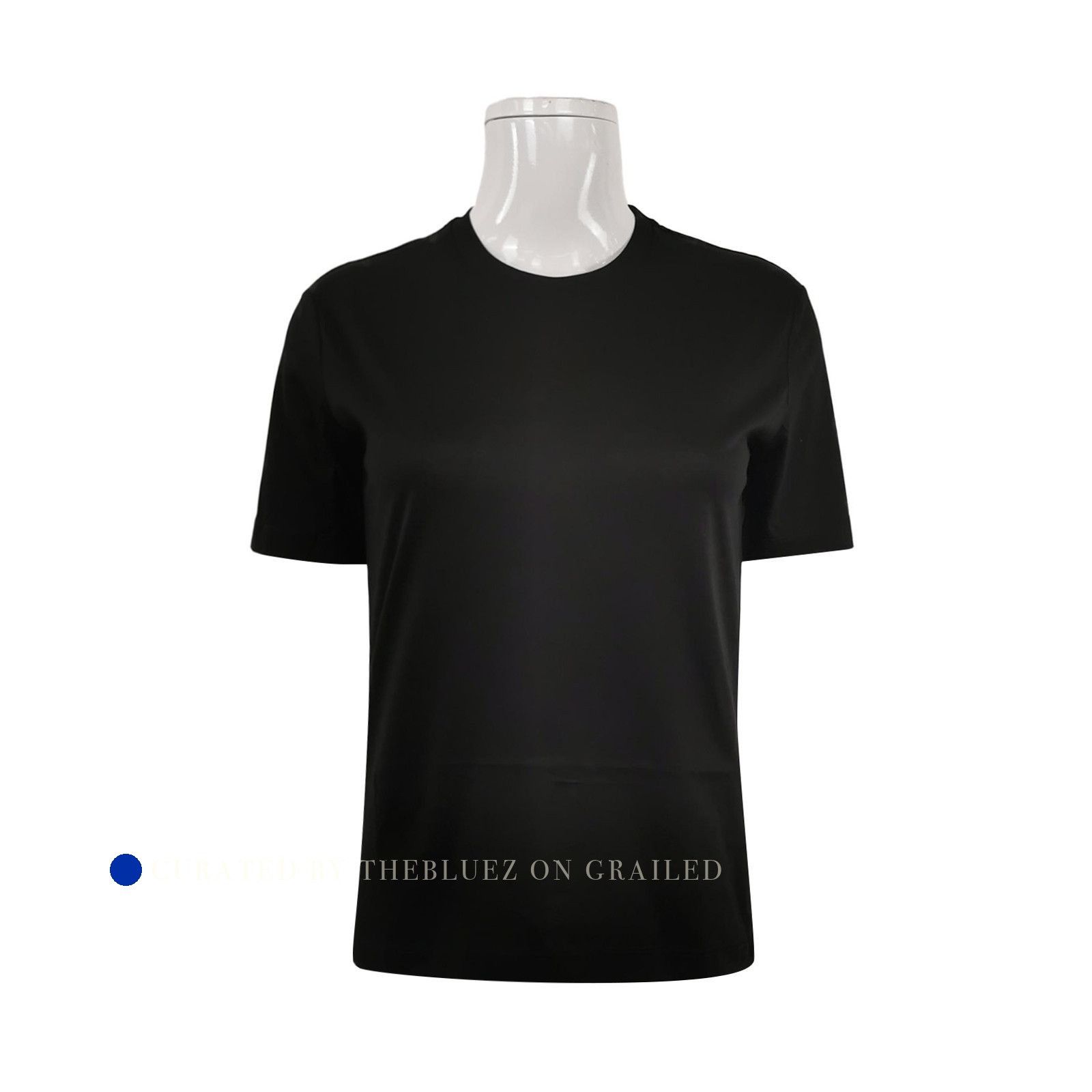 Prada Classic Black Short Sleeve T-Shirt Size US XS / EU 42 / 0 - 1 Thumbnail