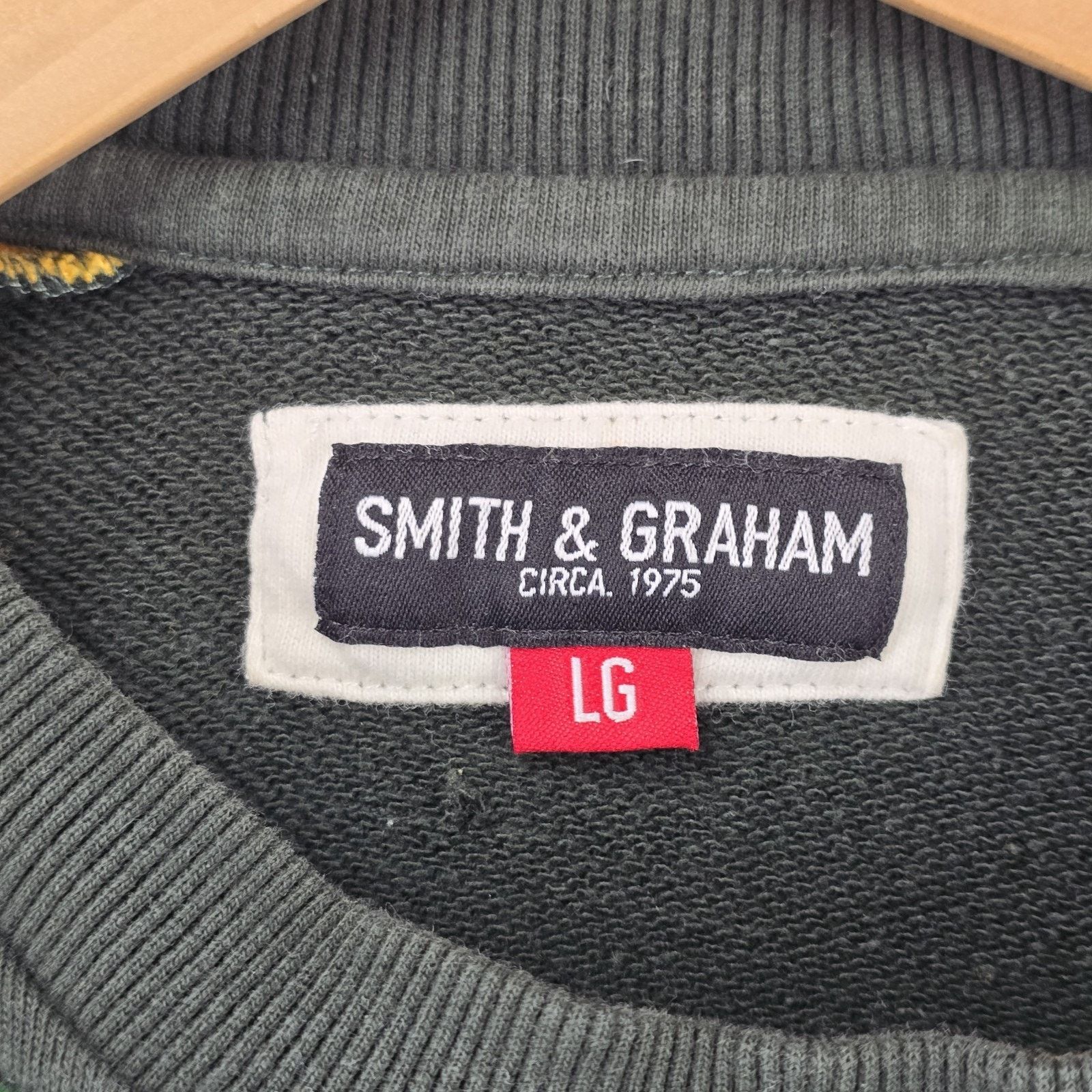 Other Smith & Graham Jersey Sweater Mens Large Green Yellow Skull Size US L / EU 52-54 / 3 - 8 Thumbnail