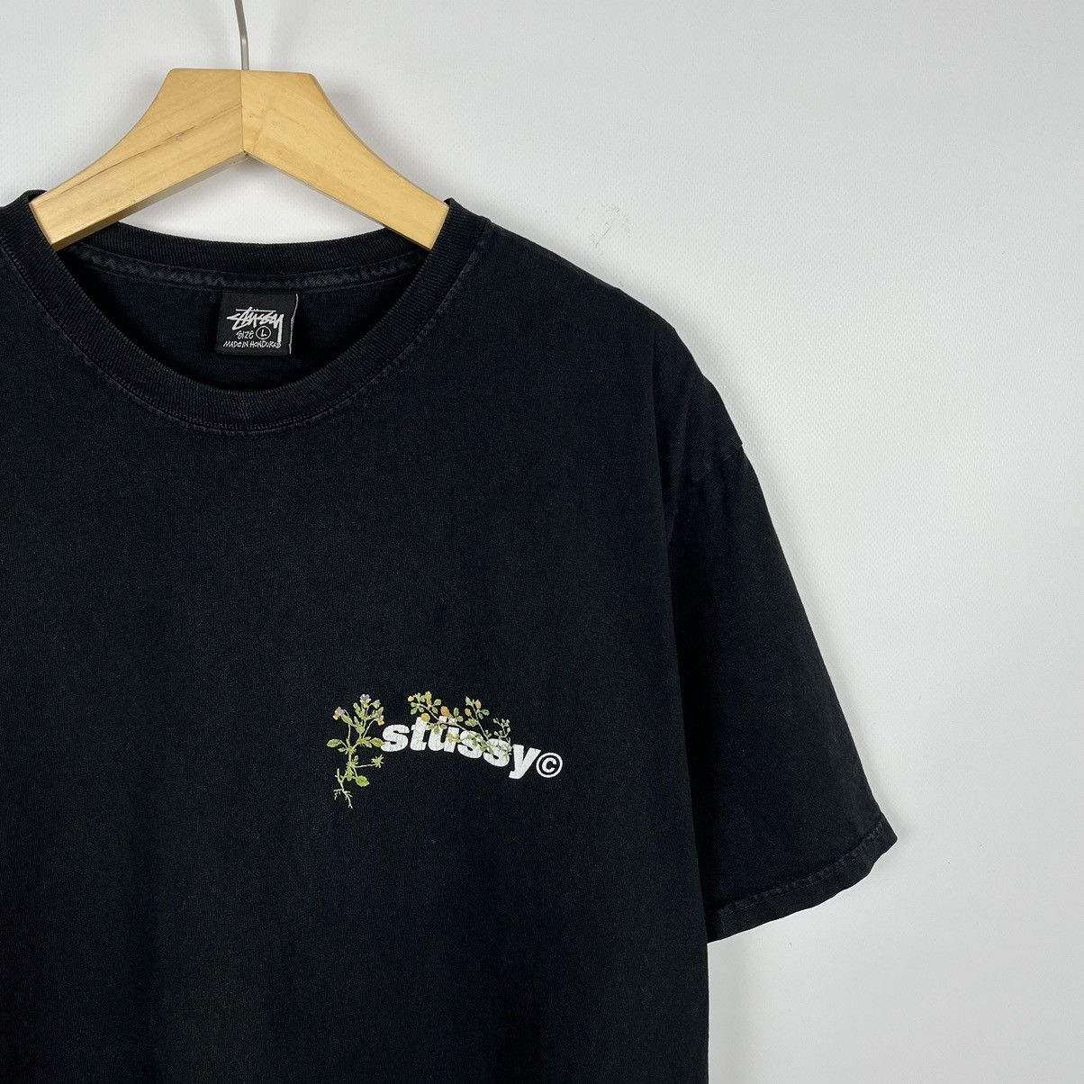Stussy Stussy Bokay pigment dyed big logo tee Size US L / EU 52-54 / 3 - 10 Thumbnail