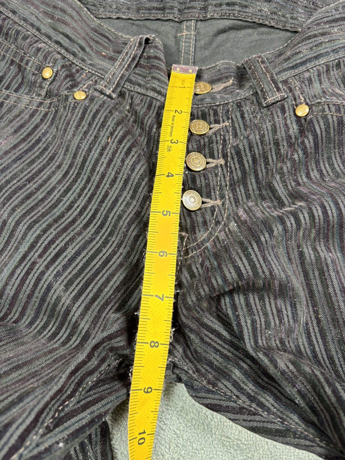 Tornado Mart Tornado Mart Velvet Flared Pants. S0363 Size US 30 / EU 46 - 9 Thumbnail
