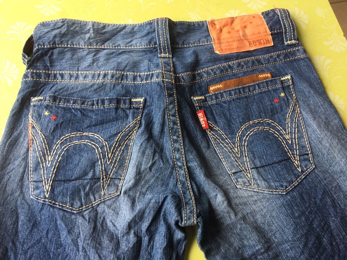 Edwin × Japanese Brand × Vintage Edwin Size 32" / US 10 / IT 46 - 13 Thumbnail