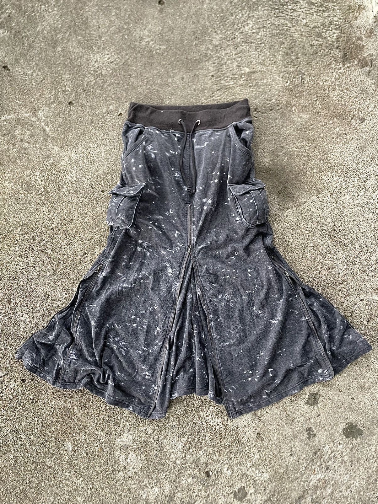 GOA 00s GOA Style Cargo Skirt Bondage Japanese Brand Size US 28 / EU 44 - 3 Thumbnail